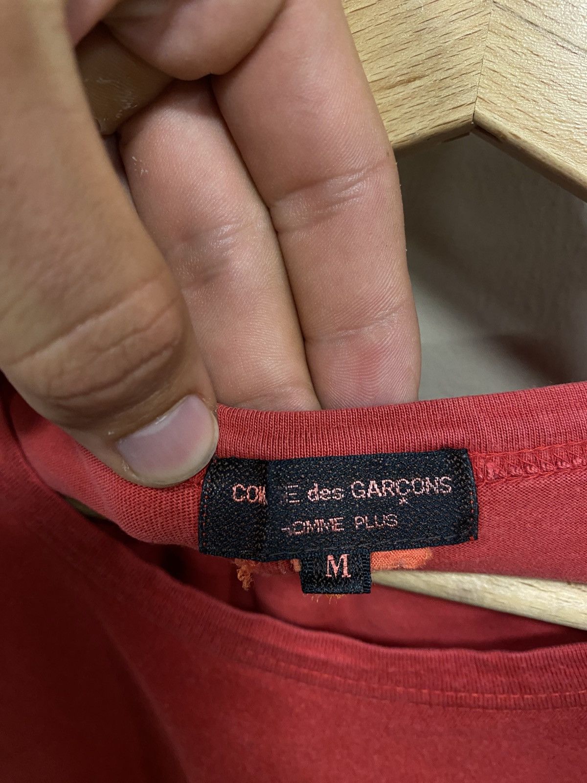 Comme des Garcons Homme Plus Vintage Comme Des Garcons Homme + Bottom Zip T-Shirt Size US M / EU 48-50 / 2 - 6 Thumbnail