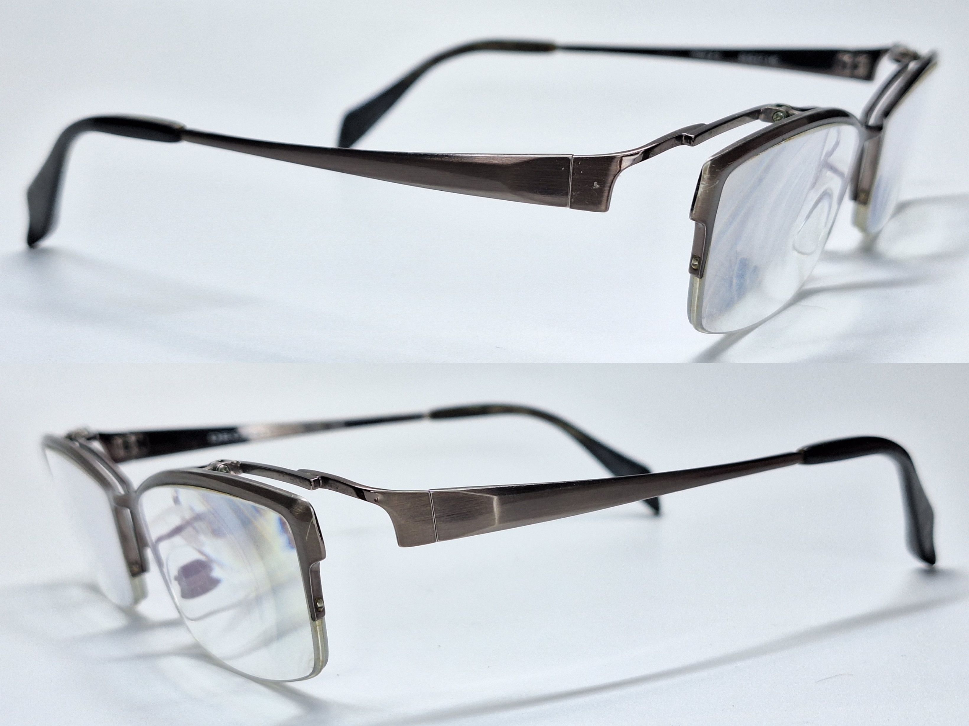 Vintage DECENT DC-3461 Hasegawa Sabae Titanium Flip-Up Eyeglass Size ONE SIZE - 8 Thumbnail