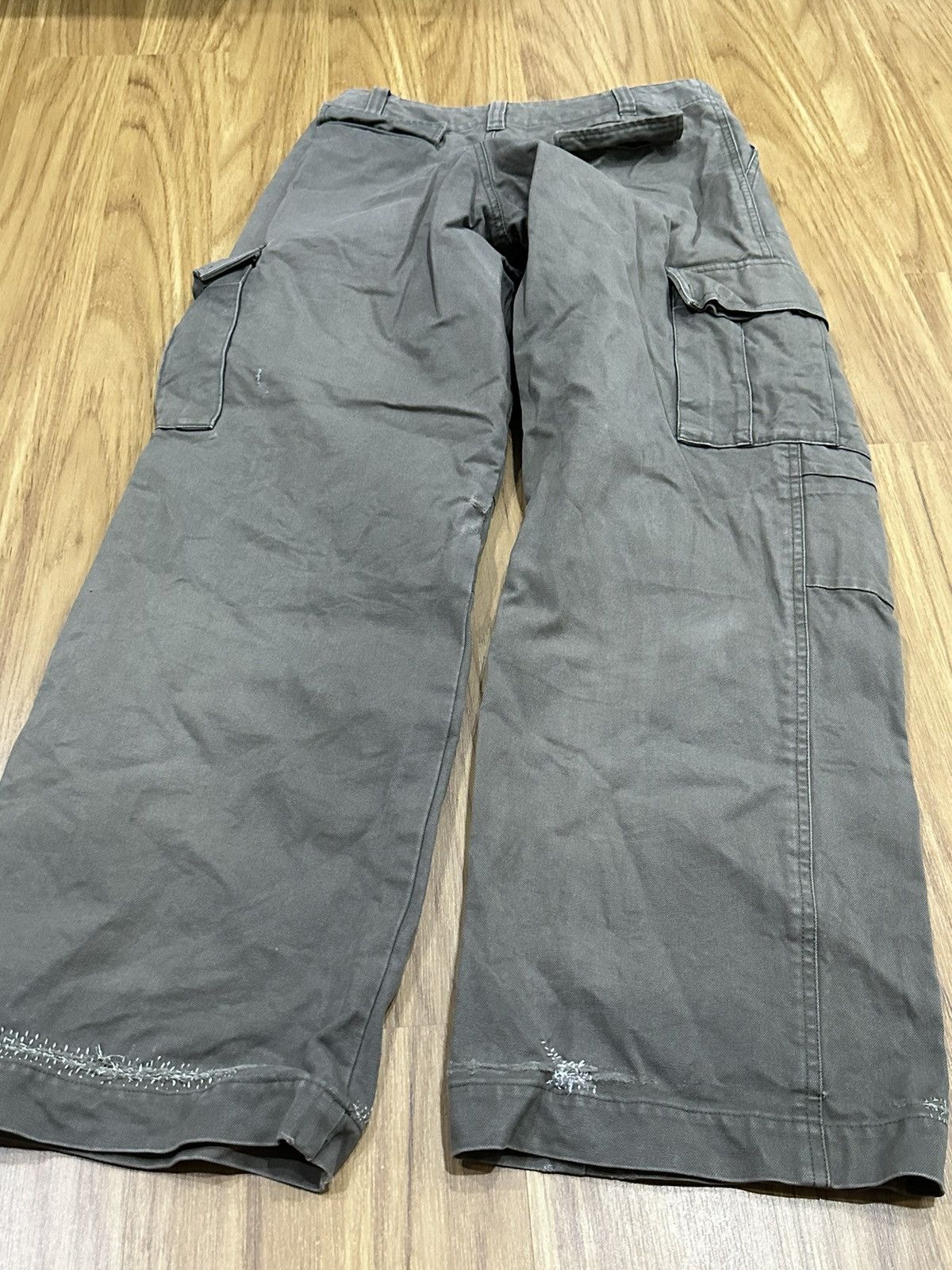 Margaret Howell Margaret Howell England Cargo Multipocket Heavy Cotton Pants Size US 28 / EU 44 - 13 Thumbnail