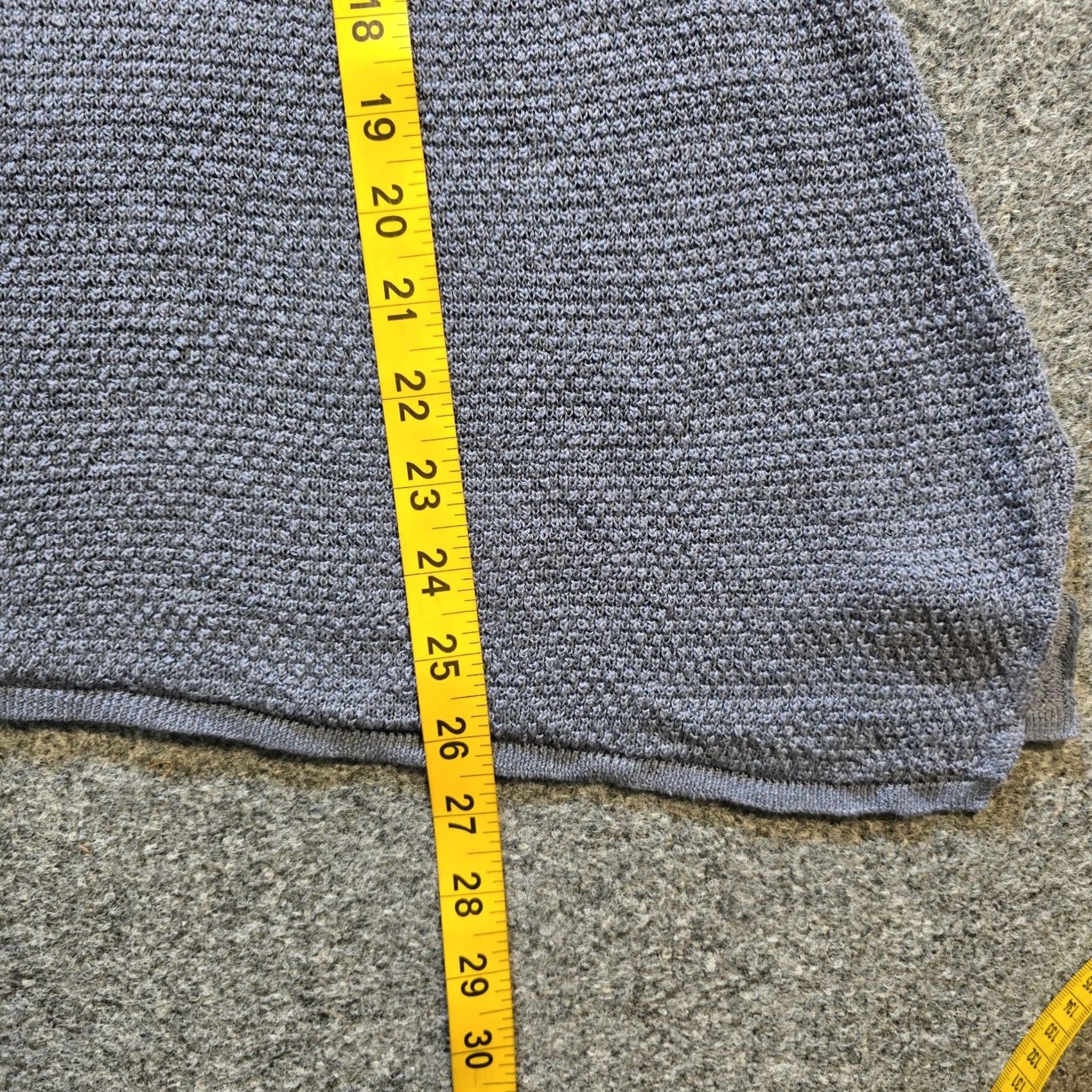 J. Jill J Jill Sweater Womens Size XL Gray Linen Blend Knit Textured Waffle Knit Casual Shirt Size XL / US 12-14 / IT 48-50 - 6 Thumbnail
