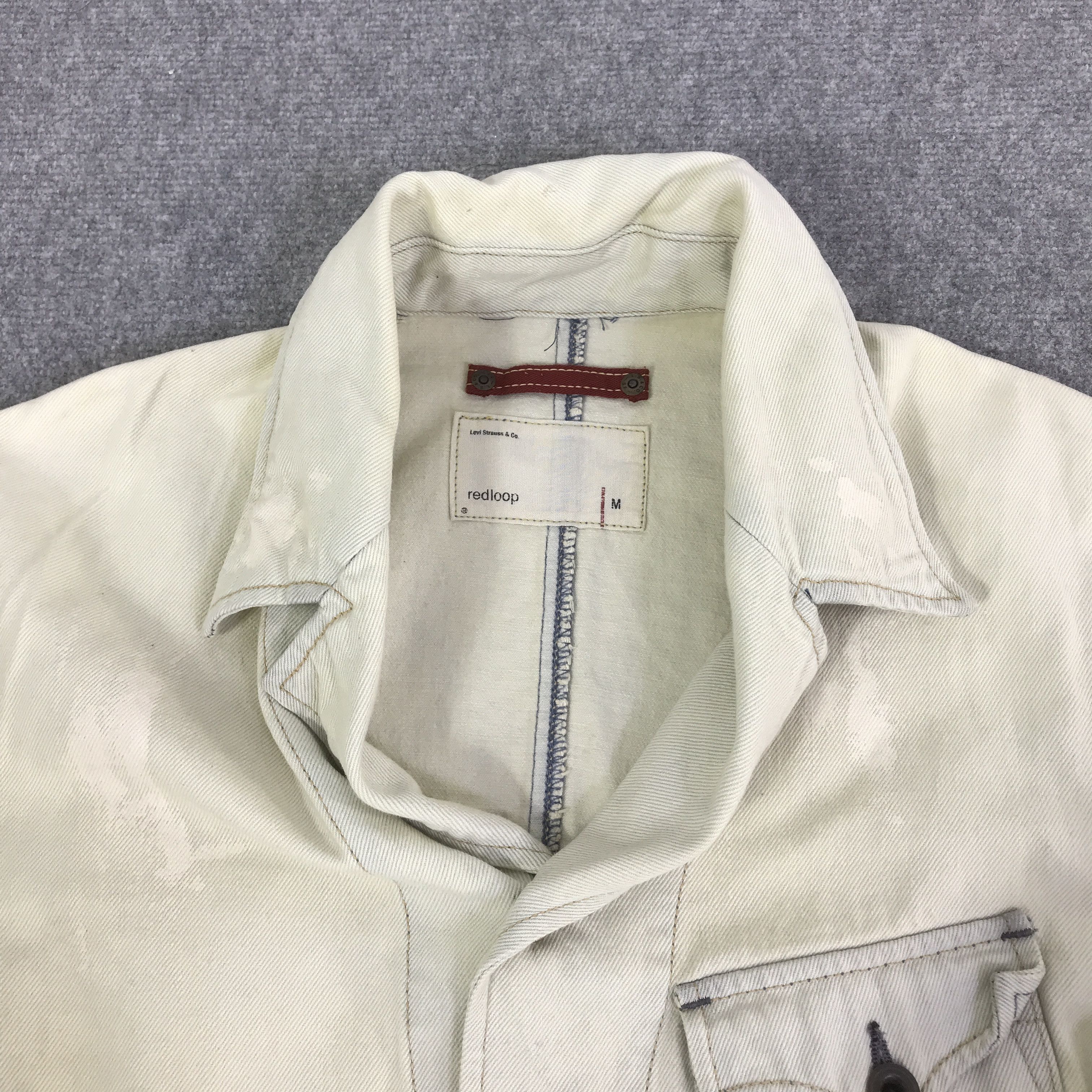 Levi's LEVIS LIGHT DENIM REDLOOP JACKET K112B13 Size US M / EU 48-50 / 2 - 8 Thumbnail