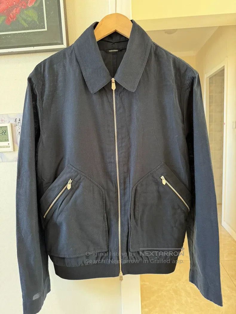 Hermes Hermes Men's Jacket.24SS Collarless Bomber Jacket. Two way Size US S / EU 44-46 / 1 - 1 Thumbnail