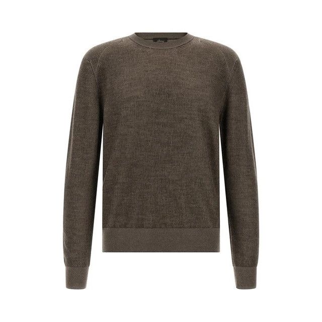 Brioni BRIONI Brown Vanise Weave Sweater New & Authentic (Men's siz Size US XL / EU 56 / 4 - 1 Thumbnail