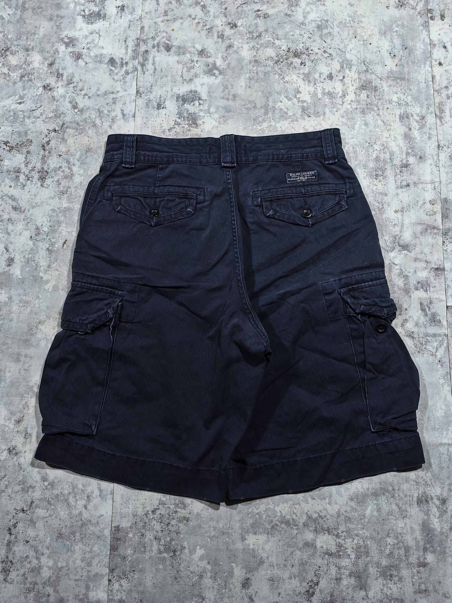 Polo Ralph Lauren Vintage Polo Ralph Lauren Y2K Military Style Cargo Shorts Size US 33 - 8 Thumbnail