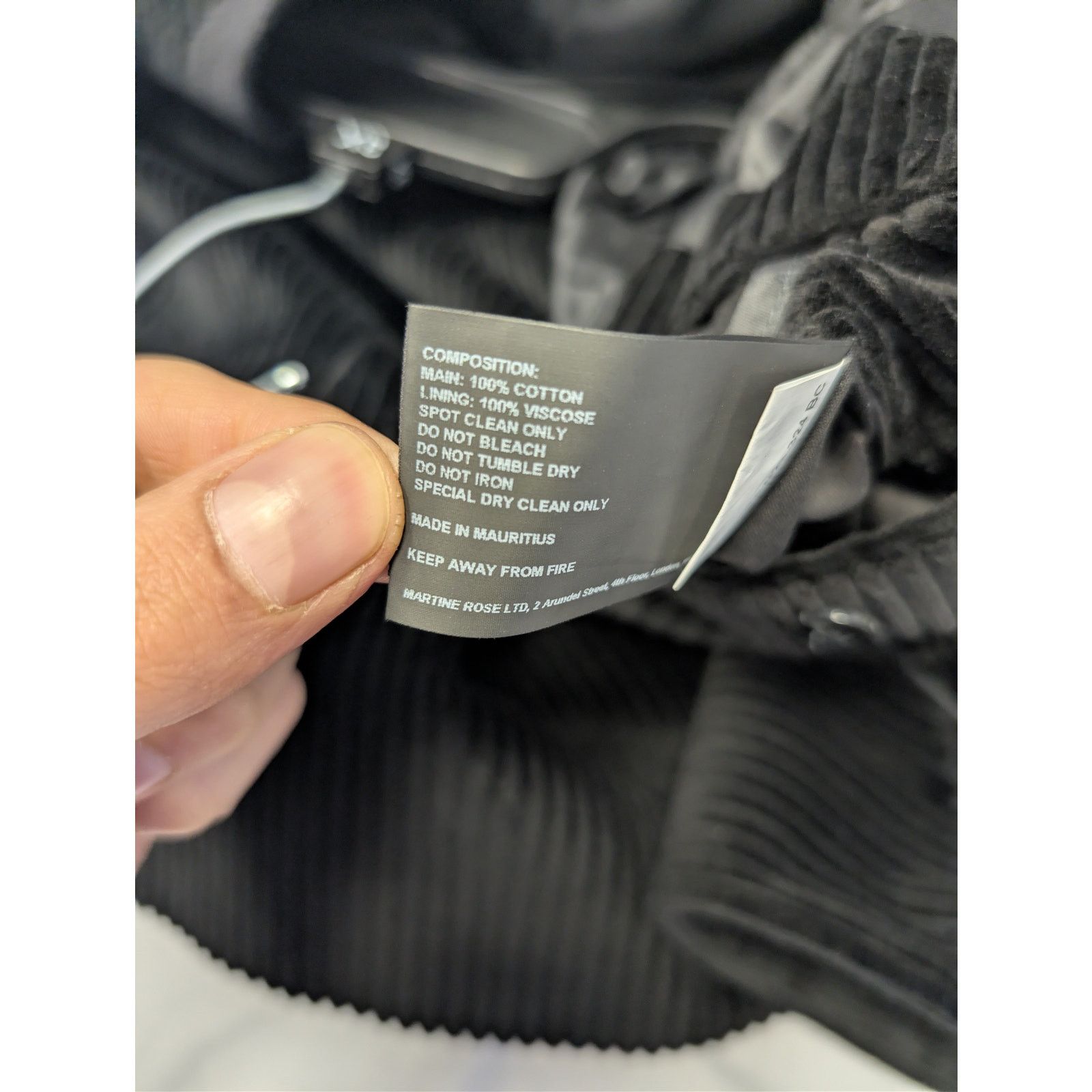 Martine Rose o1rshd1 Cropped DB Blazer Jacket in Black Size US M / EU 48-50 / 2 - 19 Thumbnail