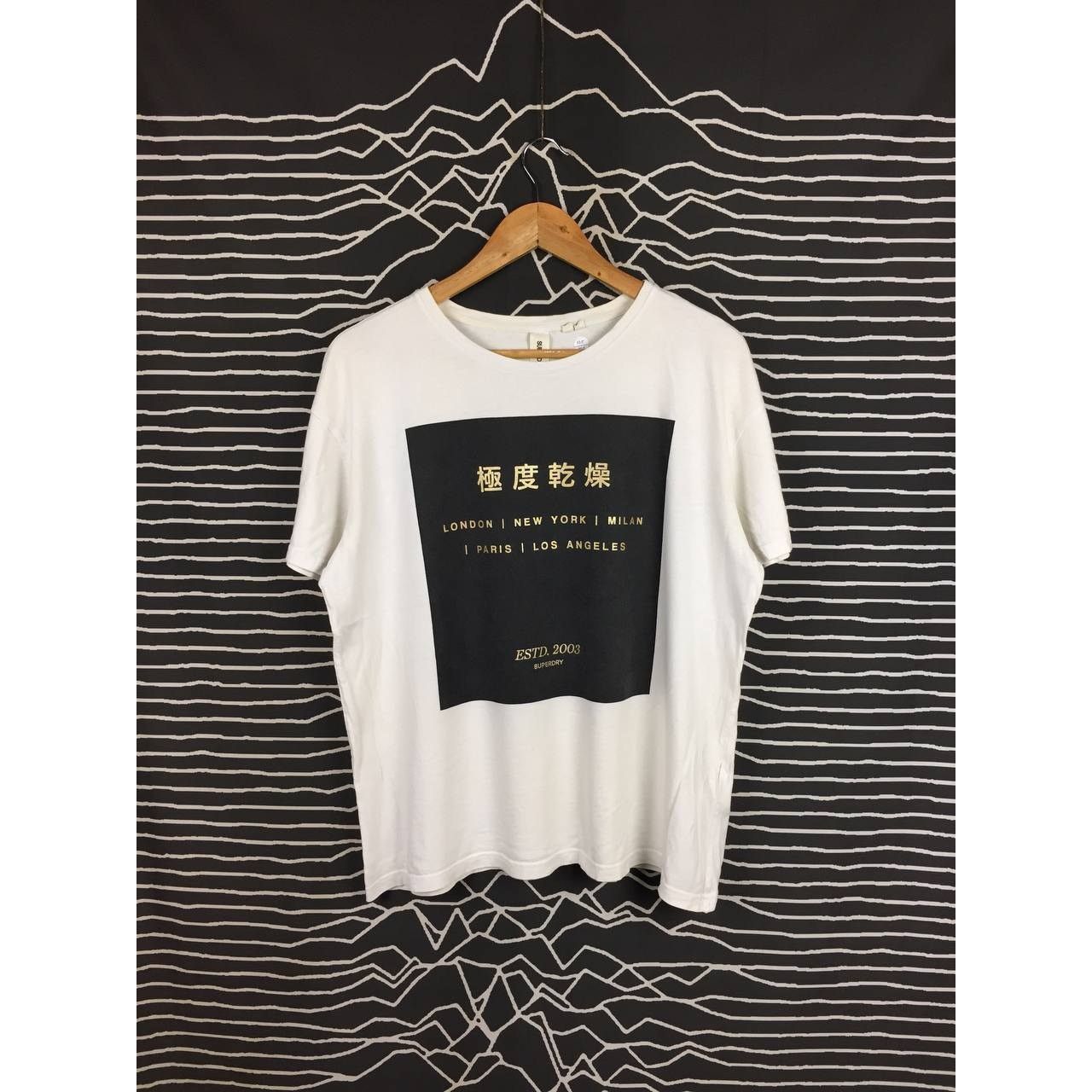 Superdry × Vintage Superdry Premium Brand Box Logo City Series Tee Size US L / EU 52-54 / 3 - 2 Thumbnail