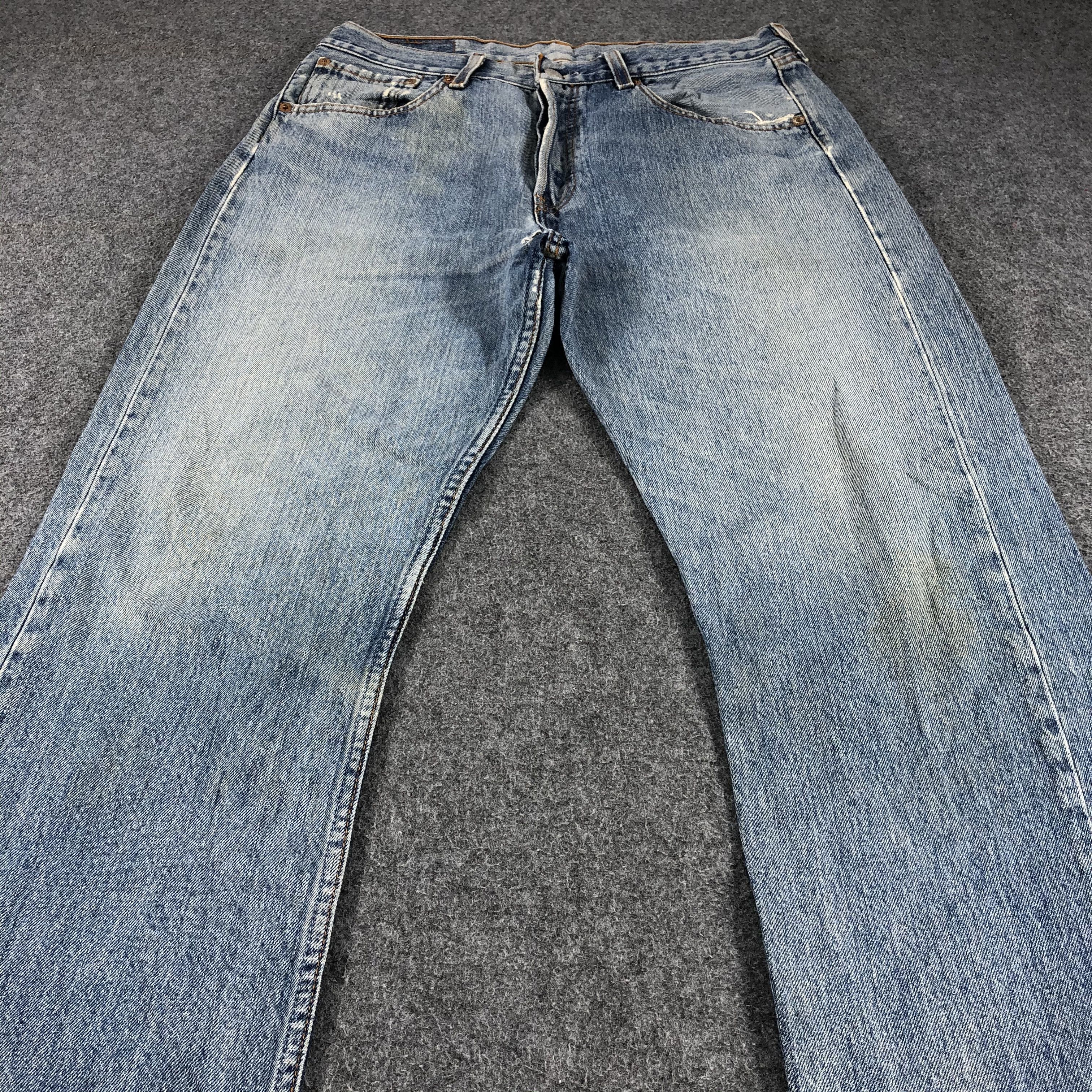 Levi's Vintage Levis 501 Jeans-JM965 Size US 31 - 3 Thumbnail