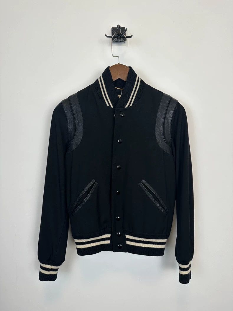 Yves Saint Laurent Saint Laurent Black single-breasted Teddy jacket 2502-Next Size XS / US 0-2 / IT 36-38 - 1 Thumbnail