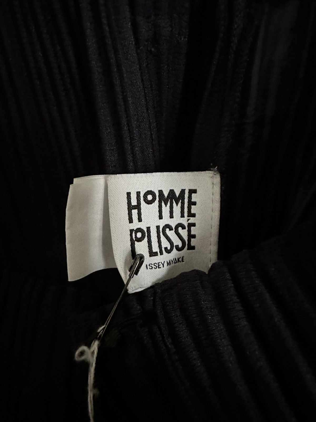 Homme Plisse Issey Miyake Navy Basics Trousers Size US 29 - 5 Thumbnail