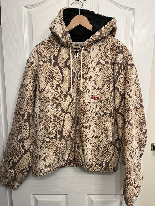 Stussy Stussy Python Canvas Insulated Work Jacket | Grailed