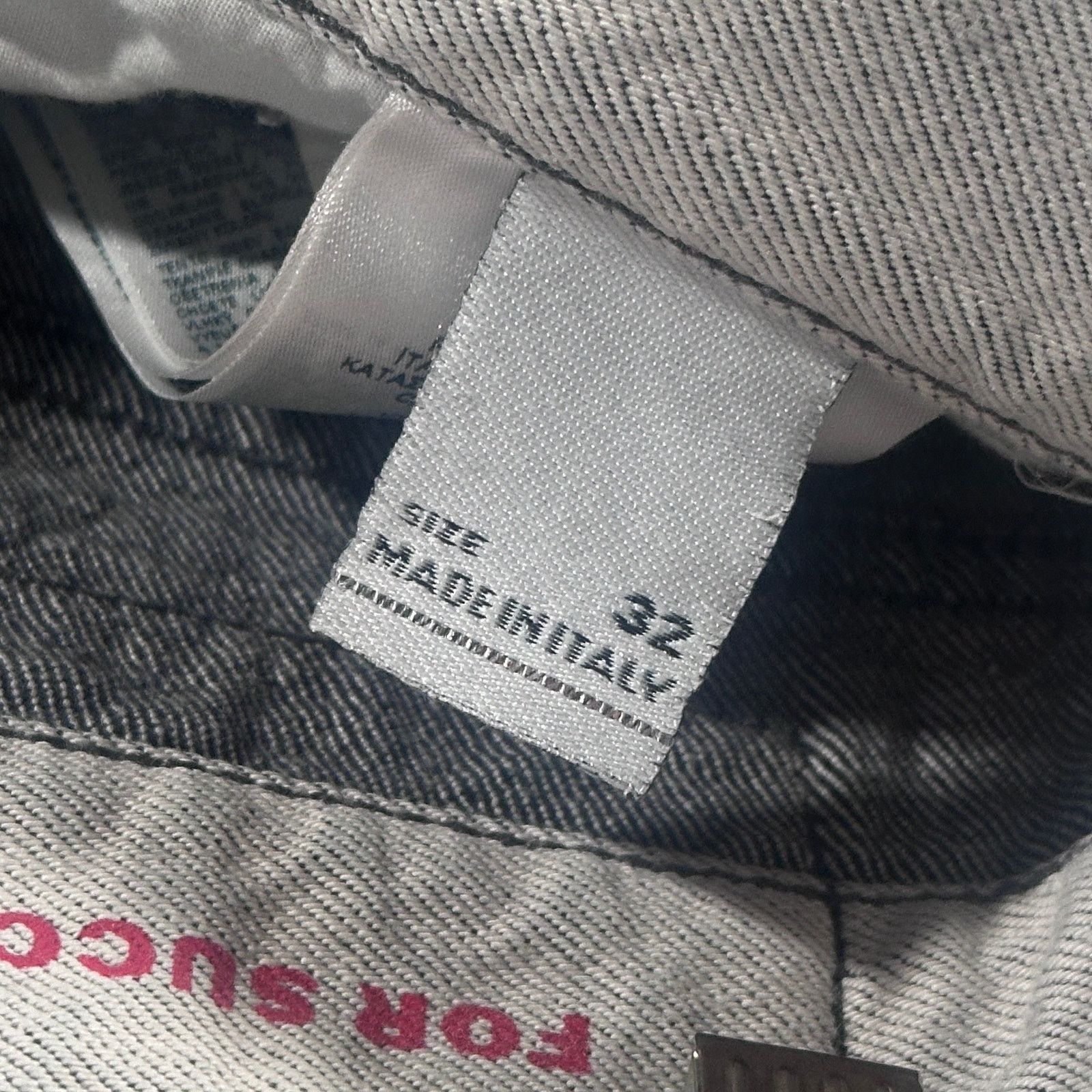 Diesel D-Sark 1995 Light Wash Denim Size US 32 / EU 48 - 5 Thumbnail
