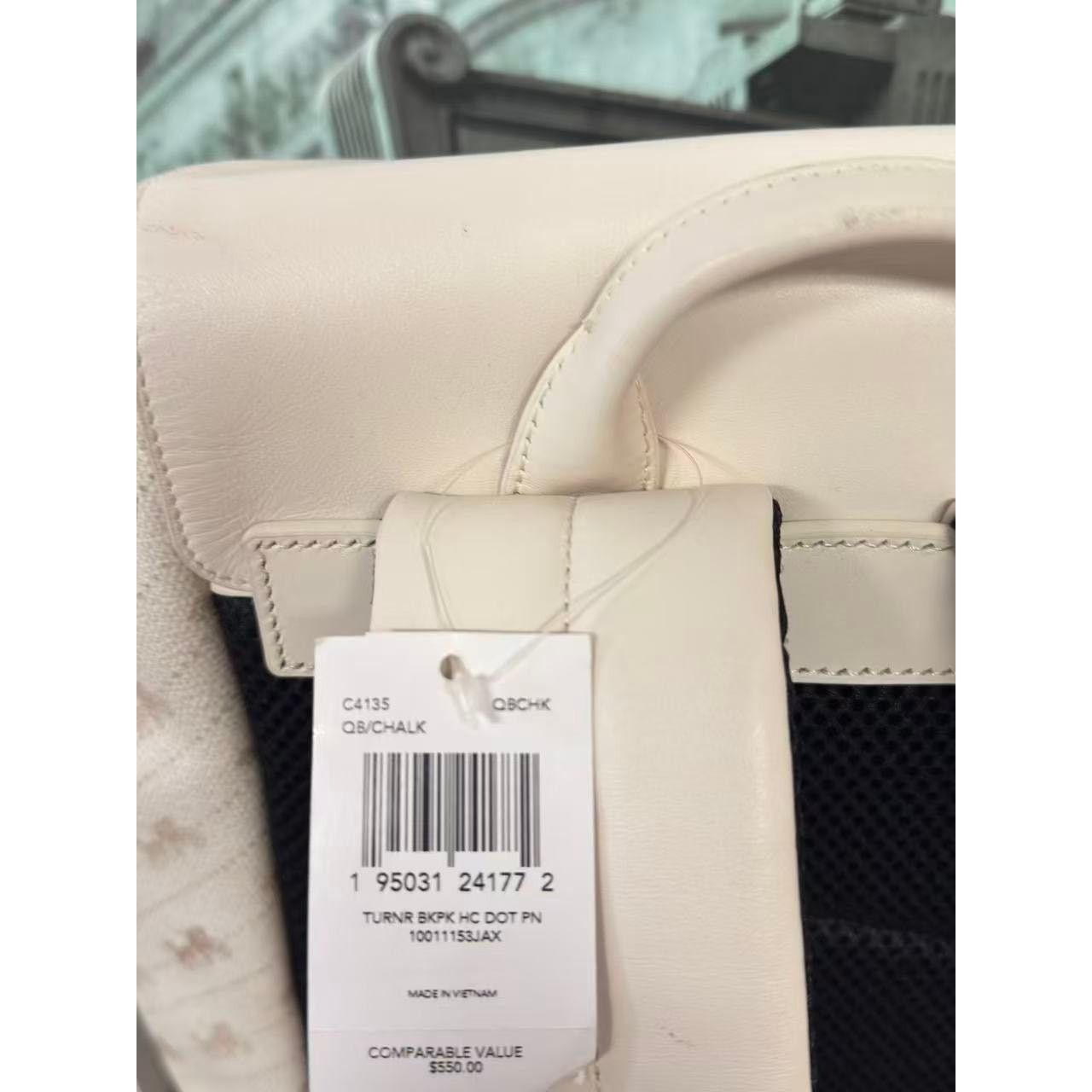 Coach Coach C4135 Turner Backpack Horse And Carriage Dot IN CHALK Size ONE SIZE - 7 Thumbnail