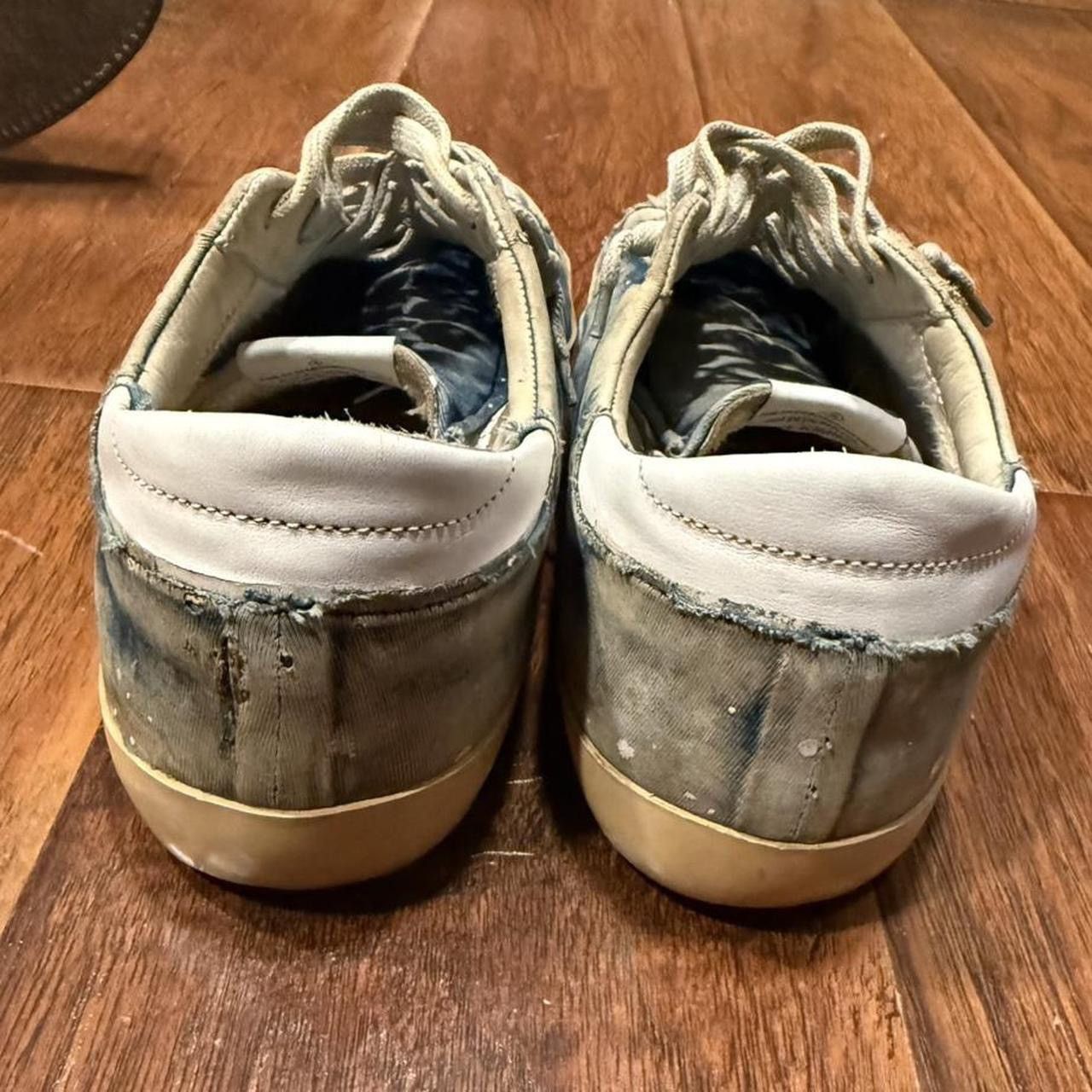 Golden Goose Golden Goose GGDB Superstar Distressed Denim Size US 9 / EU 42 - 5 Thumbnail