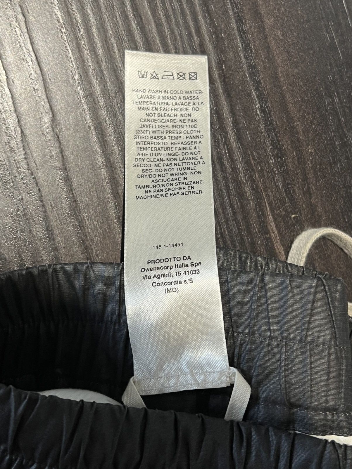 Rick Owens Rick Owens TECUATL SS20 Zipper Track Pant Size US 33 - 10 Thumbnail