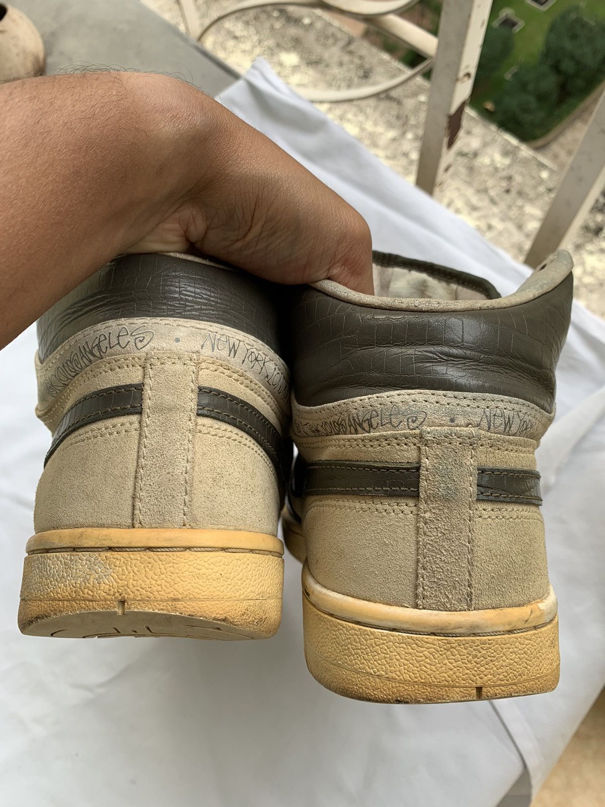 Jordan Brand Grail🔥 Nike X Stussy Court Force 25th Anniversary Sneakers Size US 9 / EU 42 - 19 Thumbnail
