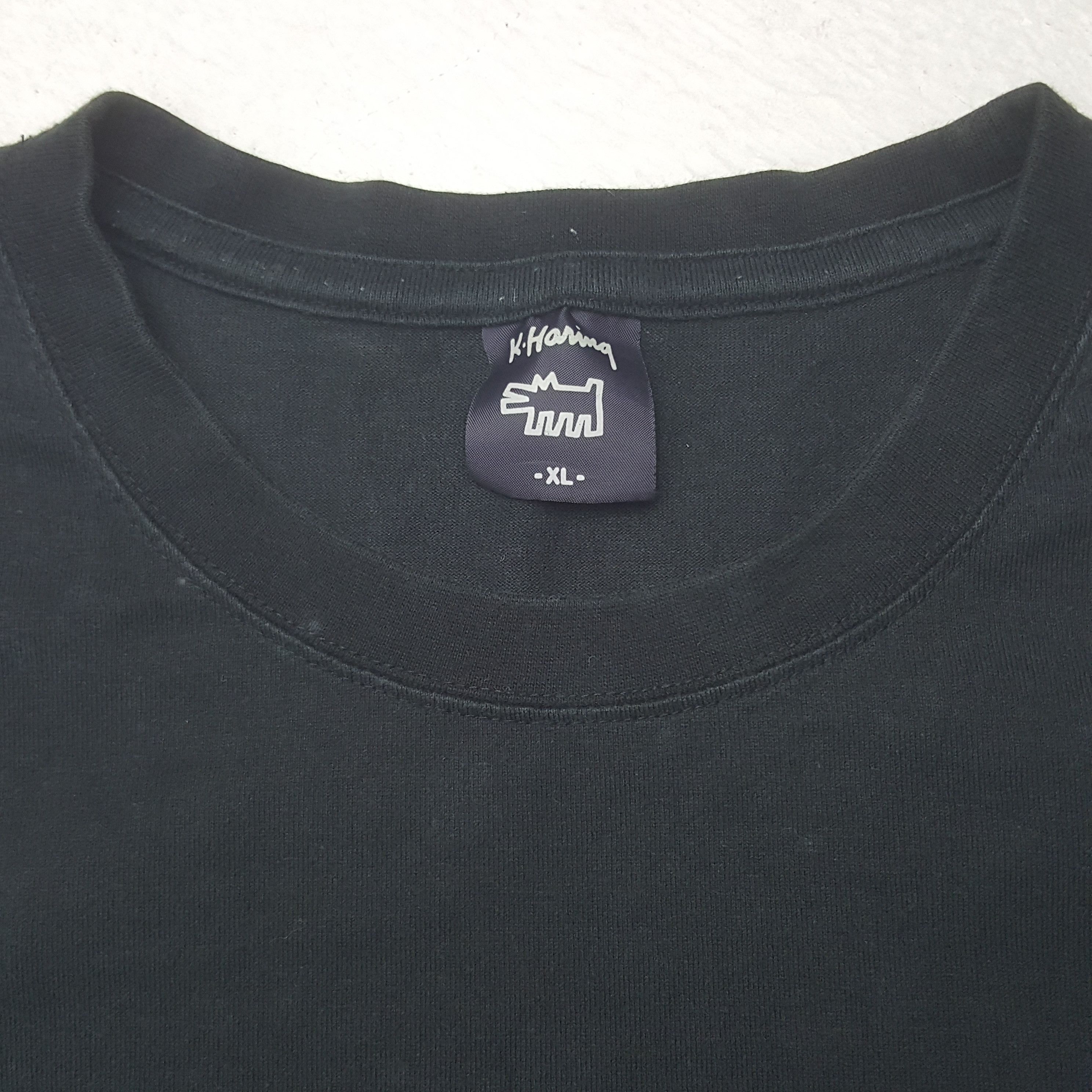 Keith Haring Vintage Uniqlo X Keith Haring Long Sleeve T-shirt RR19 Size US XL / EU 56 / 4 - 5 Thumbnail