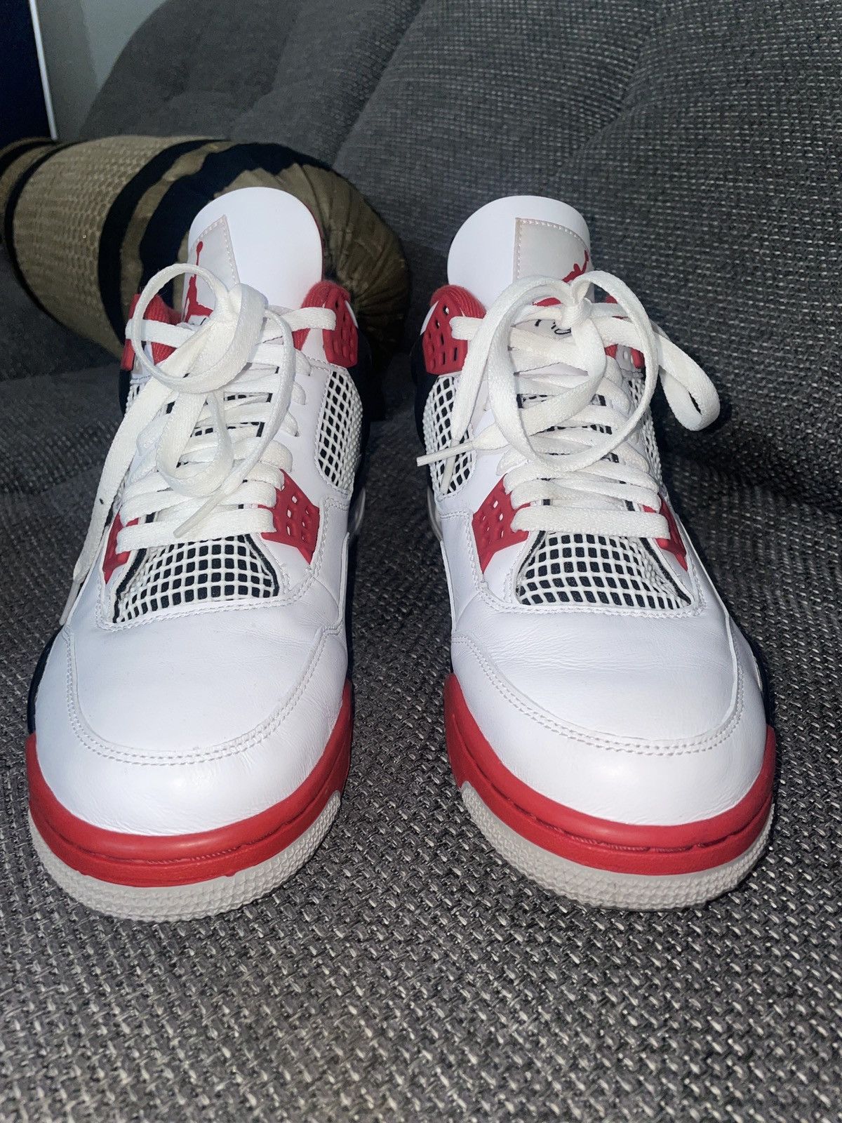 Jordan Brand Jordan 4 Fire Red - LIKE NEW , Taken care of Size US 11 / EU 44 - 5 Thumbnail