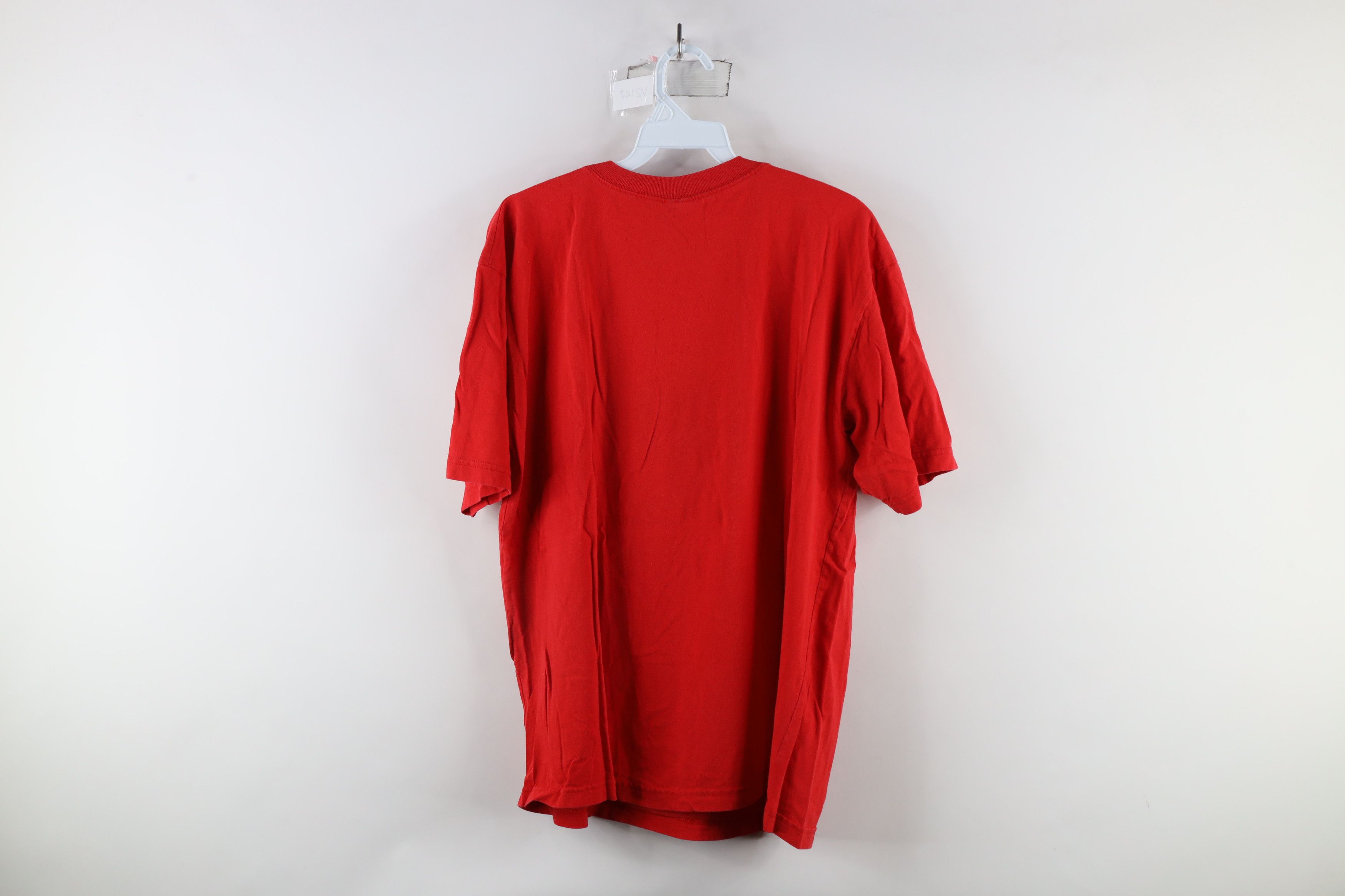 Vintage Vintage 90s Spell Out Jewish Hebrew Coca Cola T-Shirt Red Size US M / EU 48-50 / 2 - 12 Thumbnail