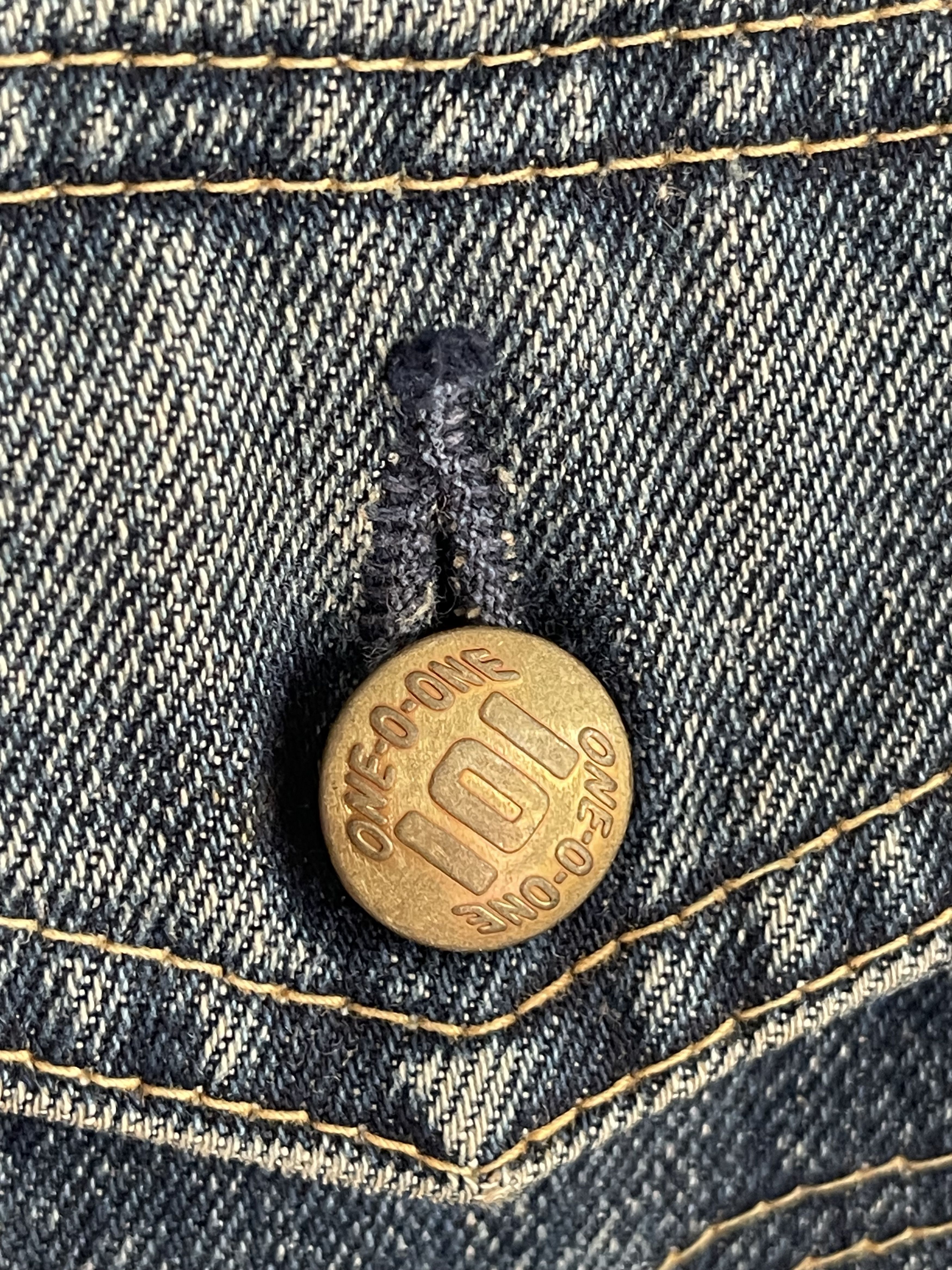 Edwin Vintage Edwin one O one denim Jacket Size US L / EU 52-54 / 3 - 10 Thumbnail