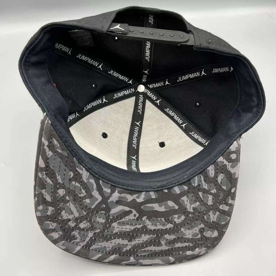 Jordan Brand Air Jordan Hat Men Camo Embroidered Logo Snap Back Cap Size ONE SIZE - 7 Thumbnail