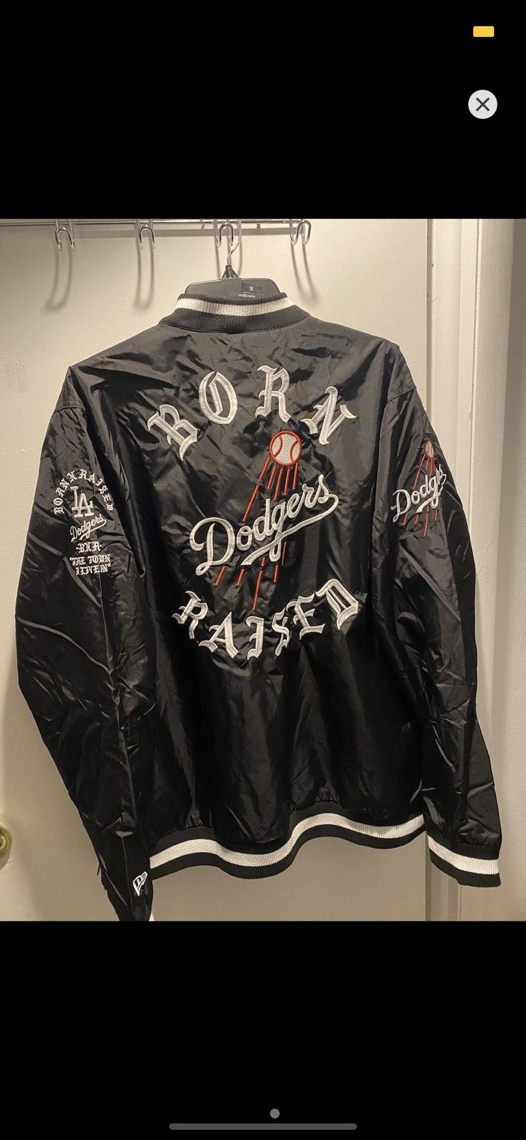 born x raised dodgers batting jacket｜TikTok Search