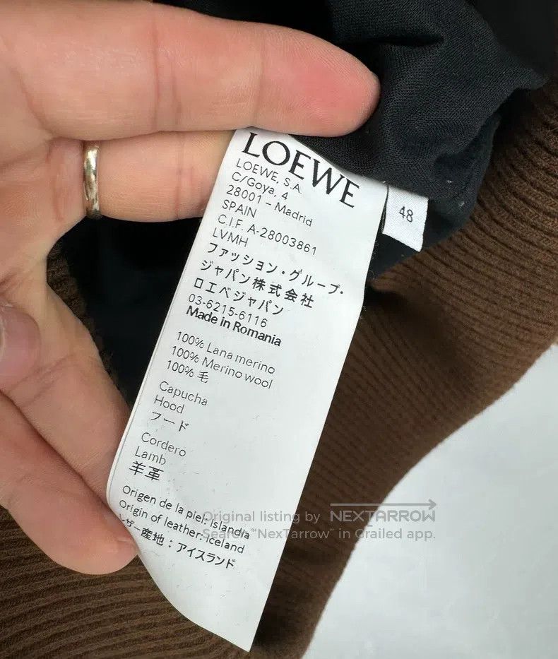 Loewe Loewe Hooded sweatshirt Size US M / EU 48-50 / 2 - 6 Thumbnail