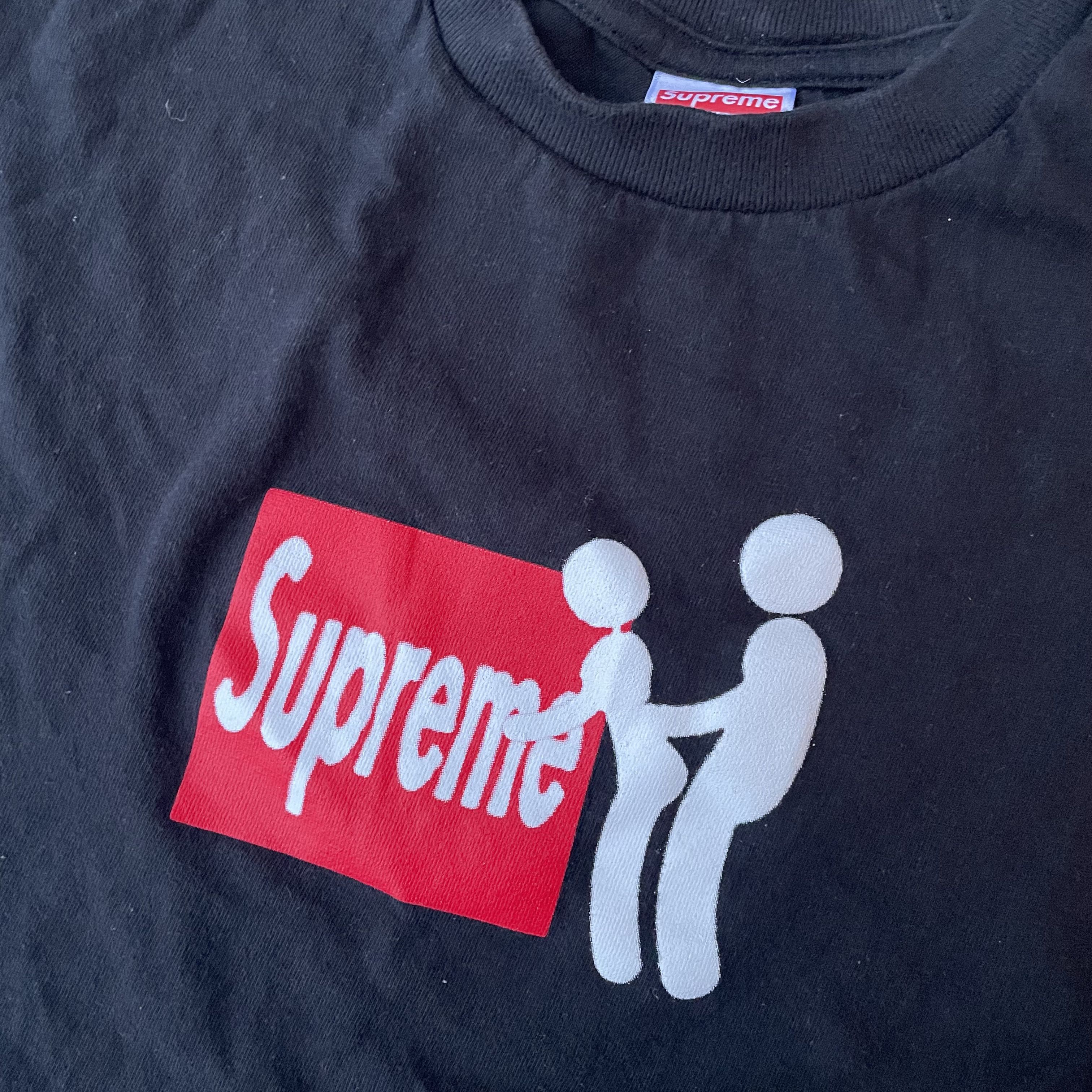 Supreme Supreme FW25 "Stick Figure" Graphic Tee Size US M / EU 48-50 / 2 - 2 Thumbnail
