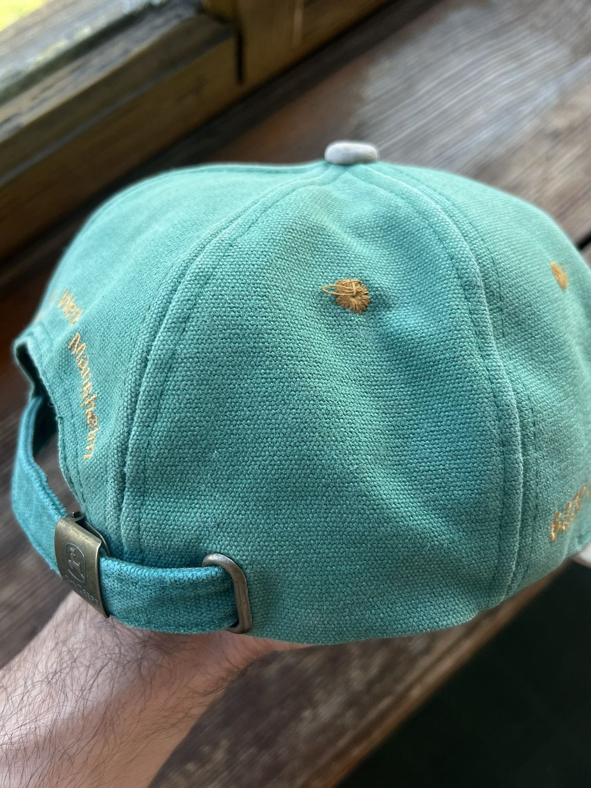 John Deere × Vintage Vintage John Deere Patch Trucker Hat Y2k Cap Size ONE SIZE - 11 Thumbnail