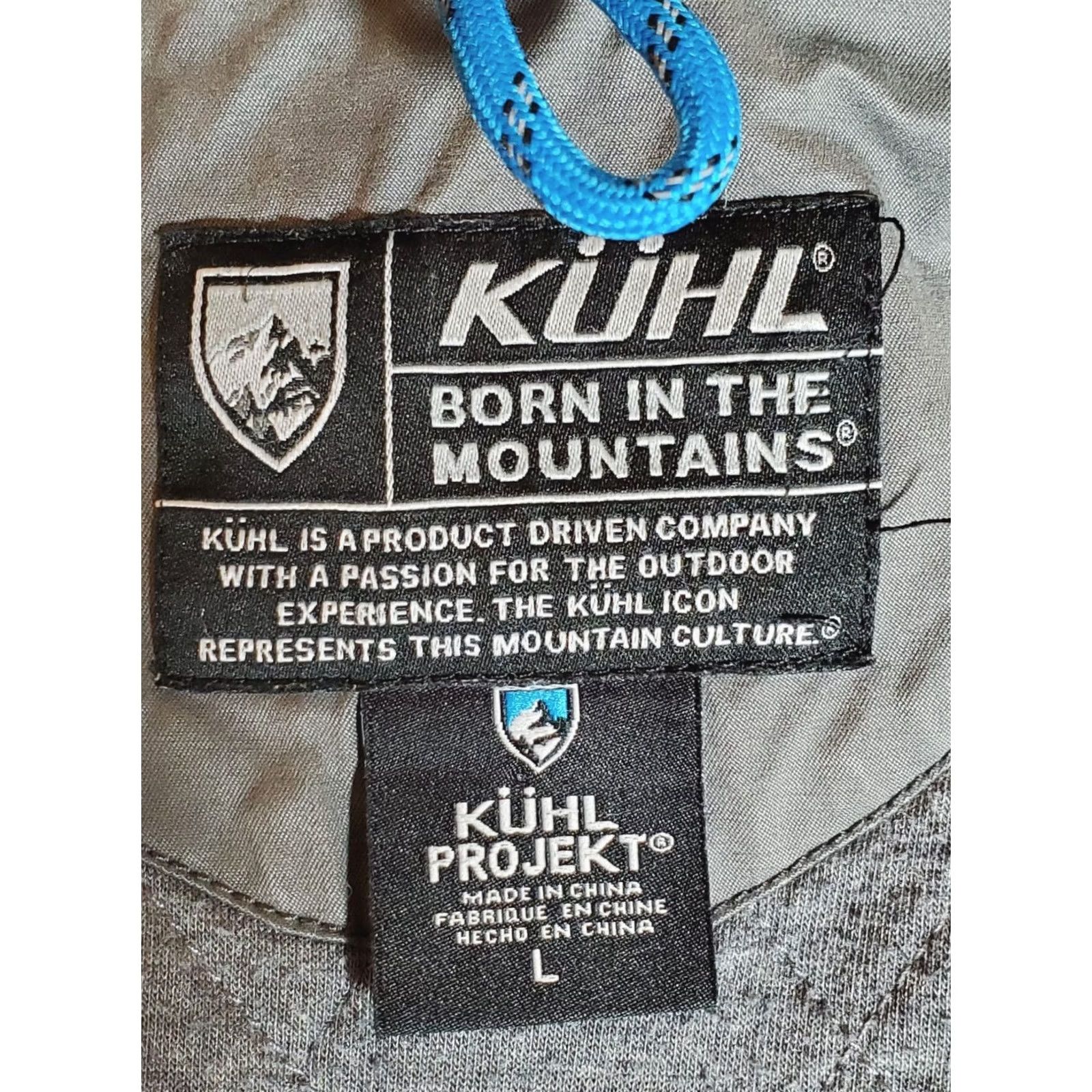 Vintage Kuhl Projekt Lena Insulated Jacket Gray Mountain Utility Hiking Water Resistant Women’s L Jacket Size L / US 10 / IT 46 - 6 Thumbnail