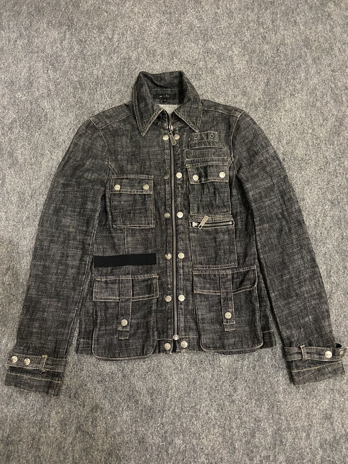 Le Grande Bleu (L.G.B.) Vintage mi- tu L.G.B style denim jacket Size US S / EU 44-46 / 1 - 1 Thumbnail