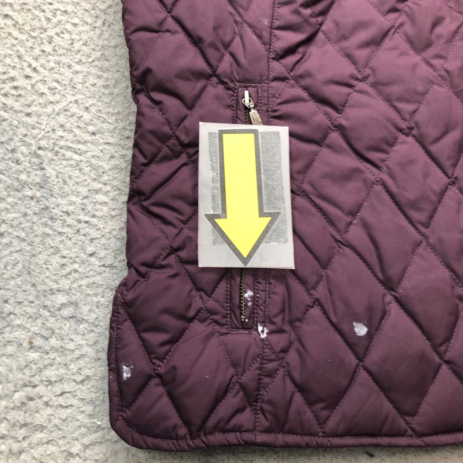 Eddie Bauer Eddie Bauer Premium Goose Down Vest Jacket Womens L Purple Size L / US 10 / IT 46 - 4 Thumbnail
