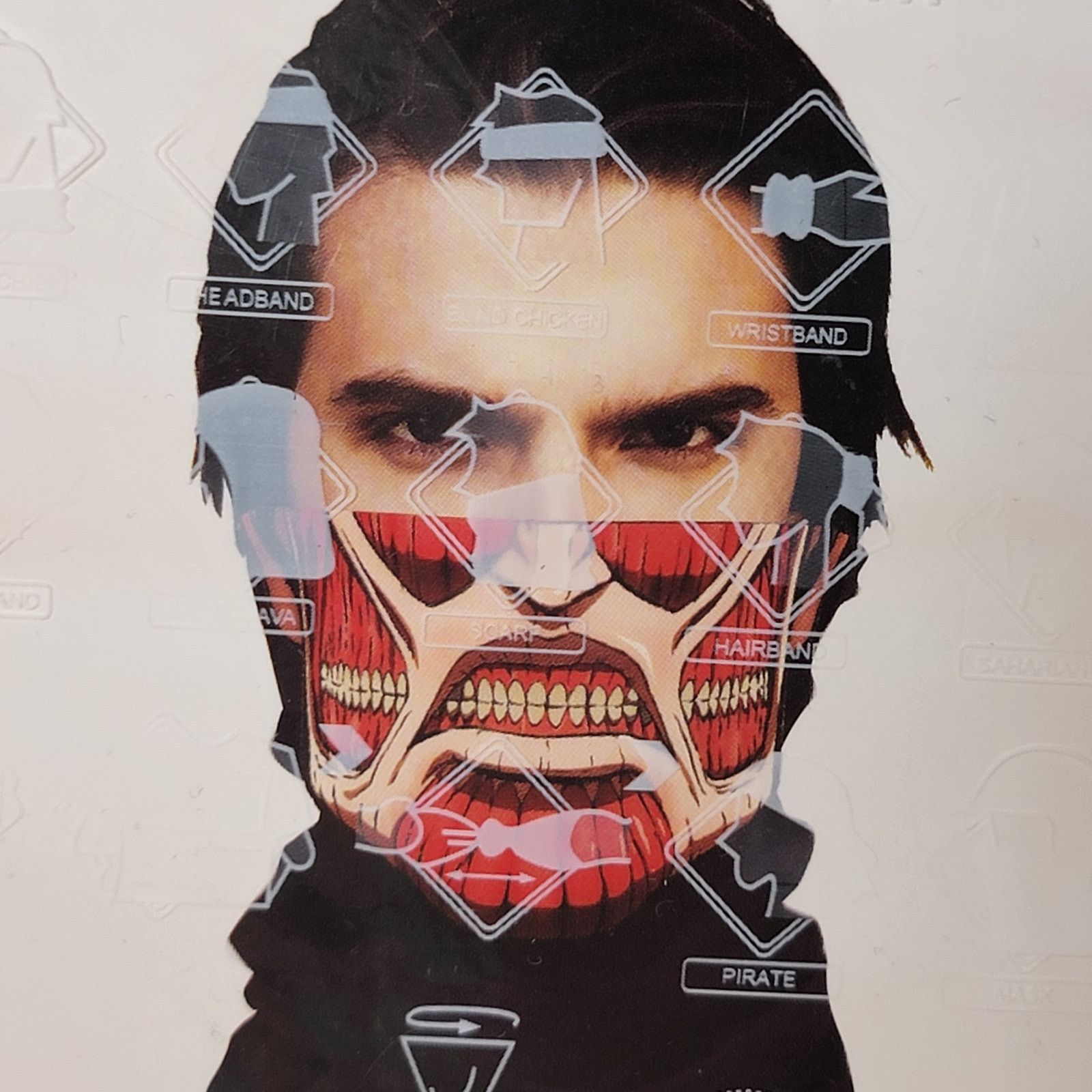 Other Attack On Titan Scarf / Face Mask - NEW / SEALED Size ONE SIZE - 3 Thumbnail