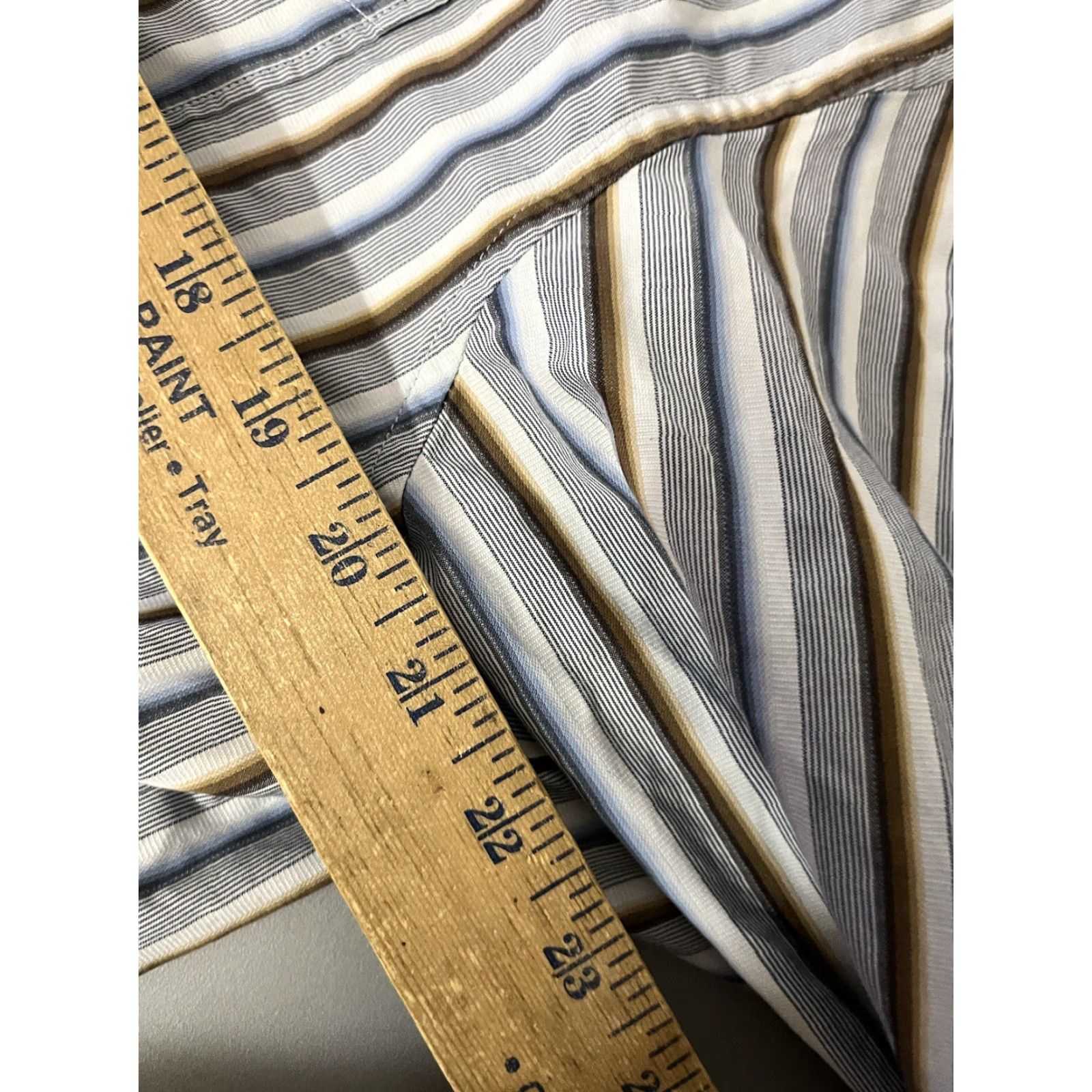 Tommy Bahama Tommy Bahama Shirt Adult L Blue Striped Button-Up Long Sleeve Casual Mens Size US L / EU 52-54 / 3 - 5 Thumbnail