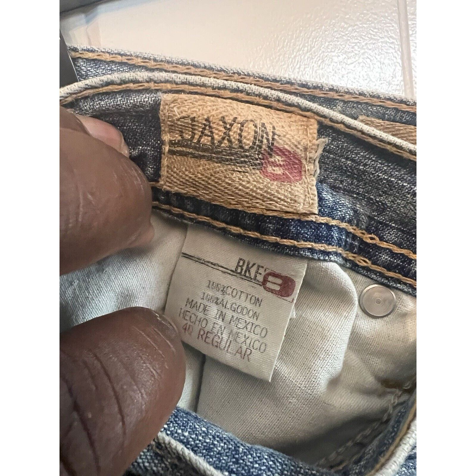 BKE BKE Jeans Men's 40x33 Jaxon Light Washed Blue Bootcut Denim Size US 40 / EU 56 - 14 Thumbnail
