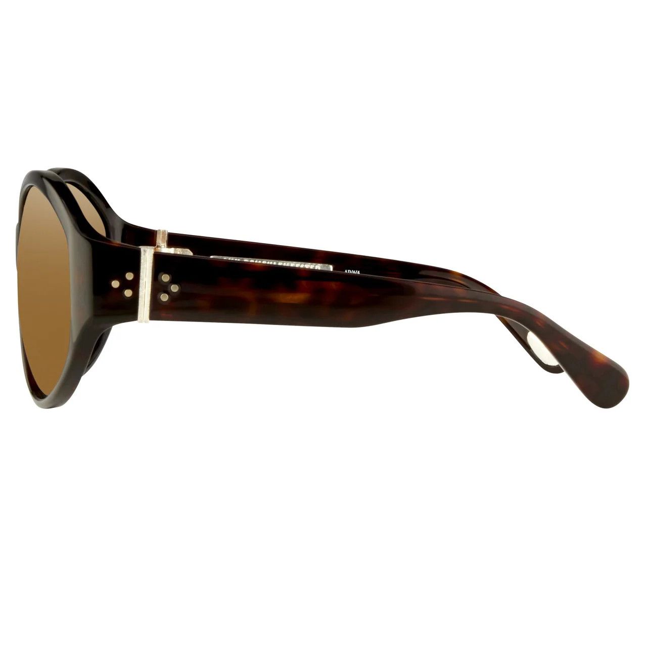 Ann Demeulemeester Ann Demeulemeester Sunglasses Oversized Havana Brown Size ONE SIZE - 4 Thumbnail
