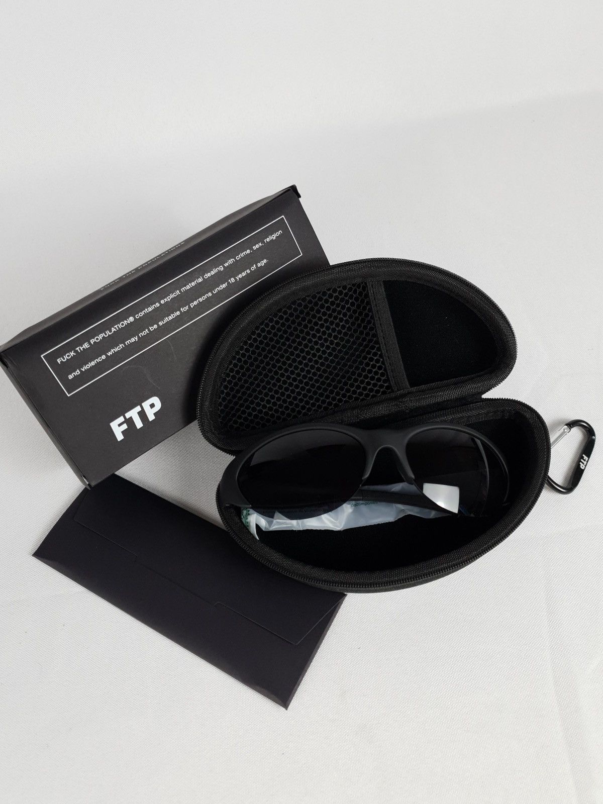 Crap Eyewear × Fuck The Population FTP x Crap Eyewear “The FTP Sport” Sunglasses (2023) Size ONE SIZE - 2 Thumbnail