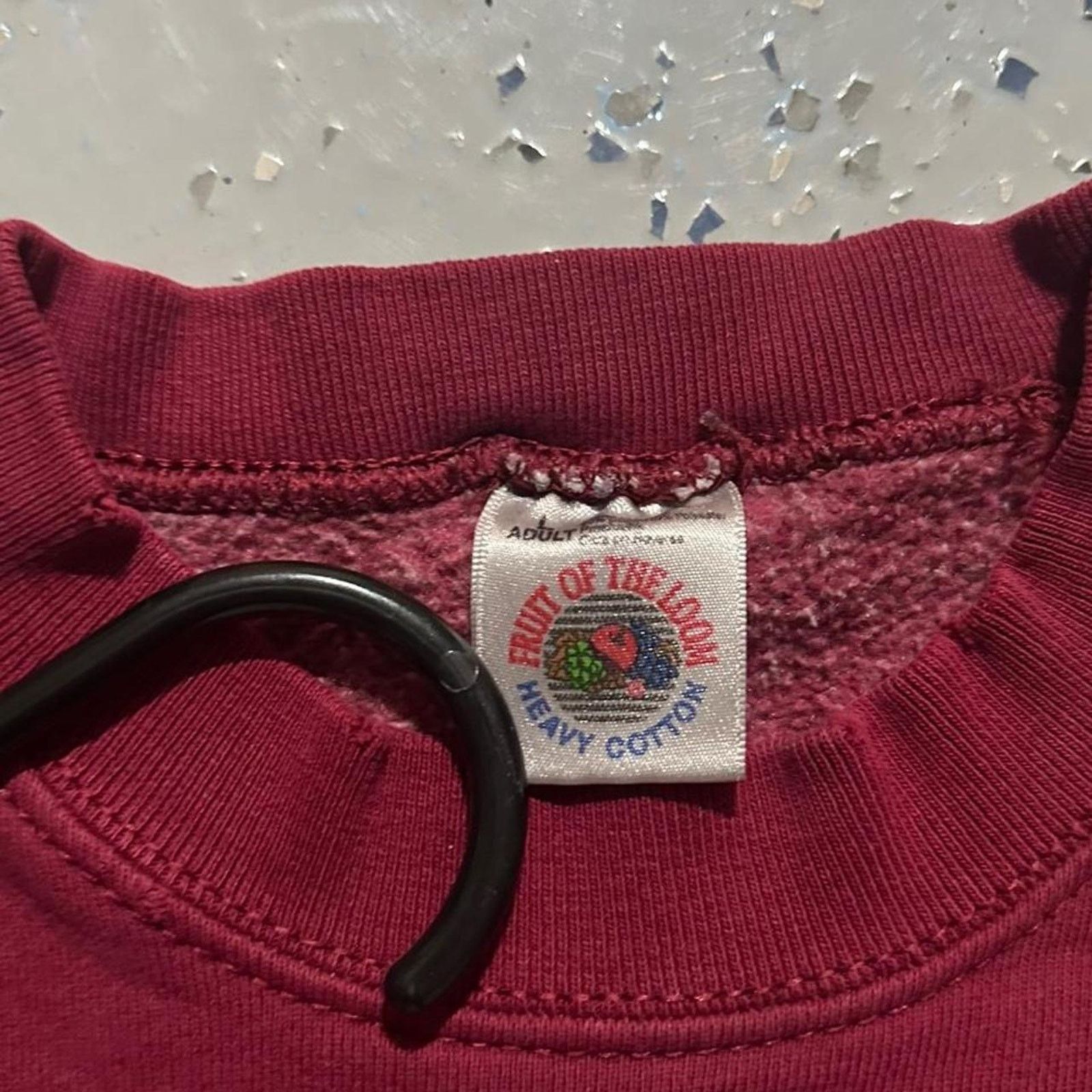 Fruit Of The Loom Vintage Fruit of the Loom 1998 Car Meet Burgundy Sweater Size US L / EU 52-54 / 3 - 3 Thumbnail