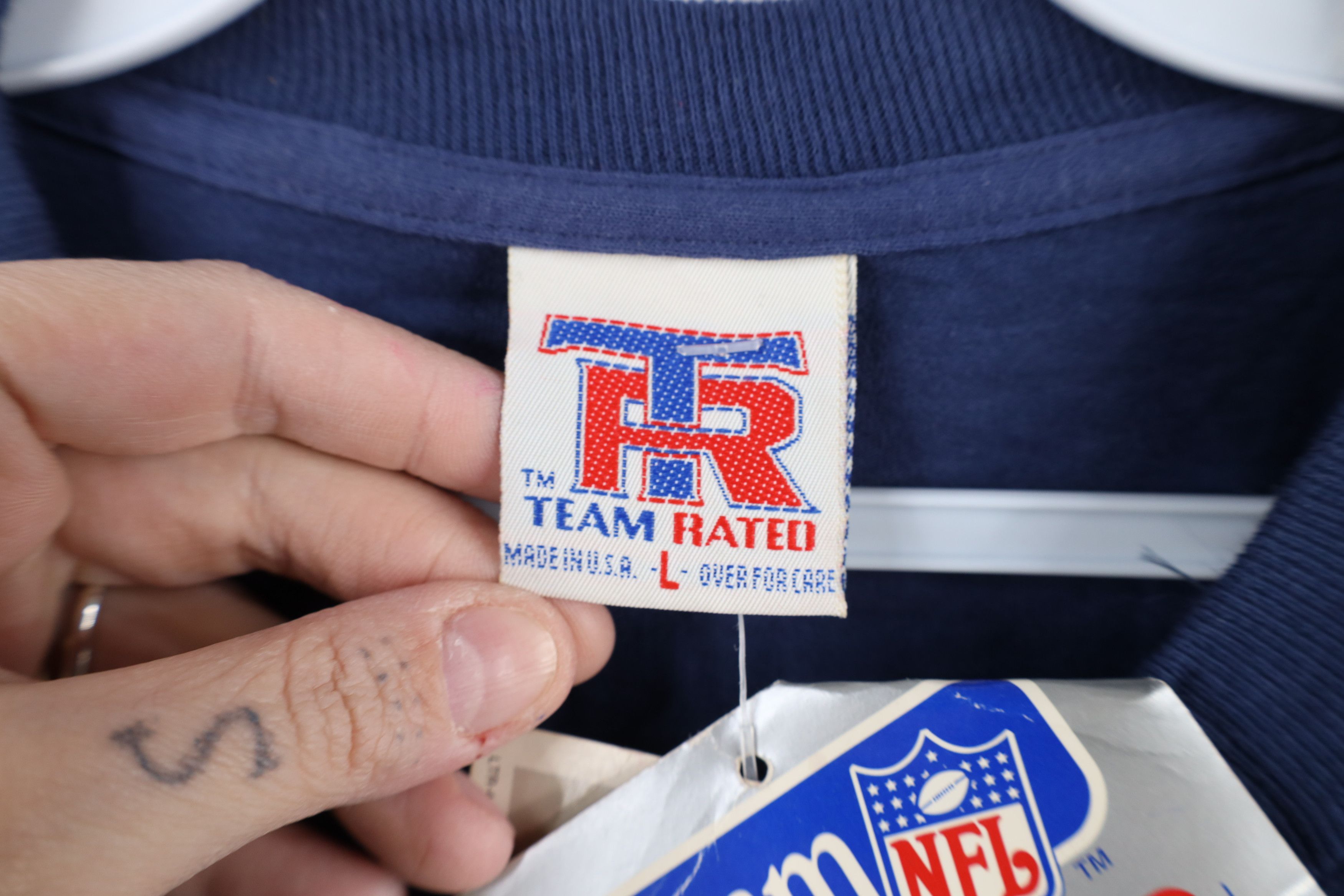 Vintage Deadstock Vintage 90s Dallas Cowboys Football T-Shirt USA Size US L / EU 52-54 / 3 - 10 Thumbnail