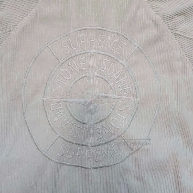 Stone Island Stone Island Velvet Hooded Jacket, White, L Size Size US L / EU 52-54 / 3 - 6 Thumbnail
