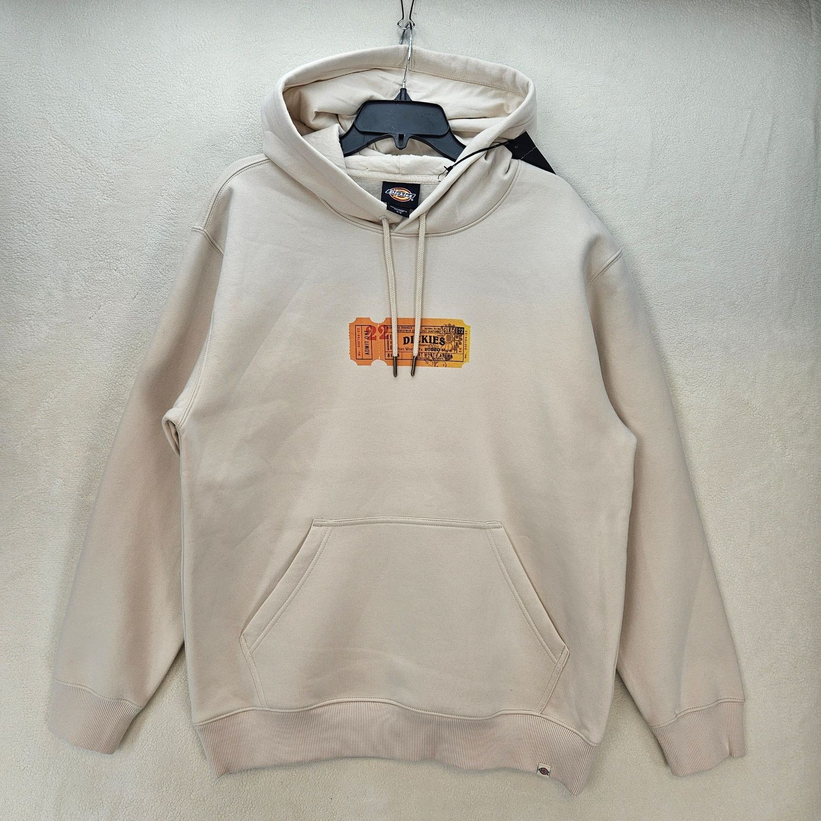 Dickies DICKIES MEN'S SIZE MEDIUM RODEO ADMISSION TICKET WHITE FLEEC Size US M / EU 48-50 / 2 - 1 Thumbnail