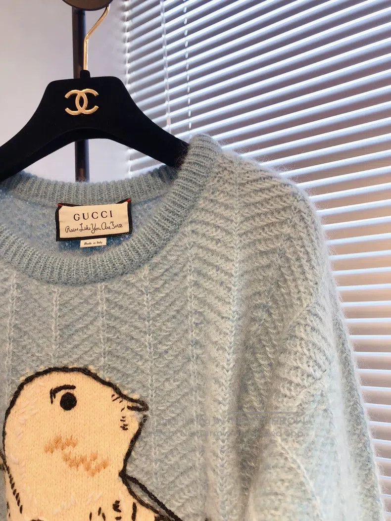 Gucci Gucci Blue sweater Size XS / US 0-2 / IT 36-38 - 5 Thumbnail