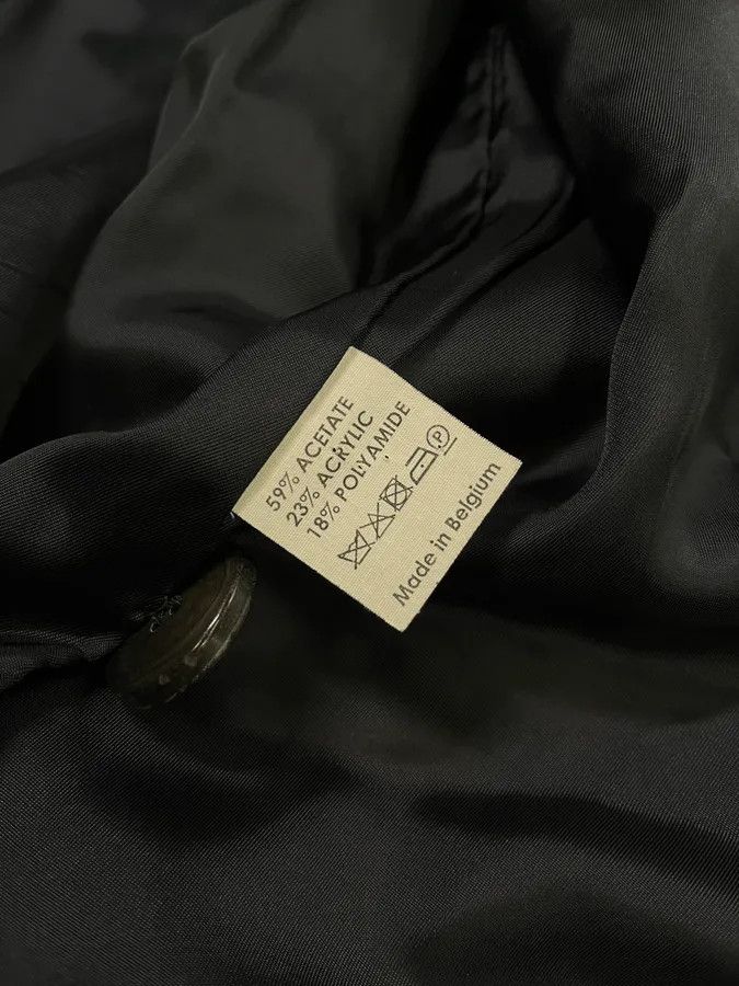 Dries Van Noten Dries van Noten Crocodile Effect Quilted Black Blazer Size XS / US 0-2 / IT 36-38 - 10 Thumbnail