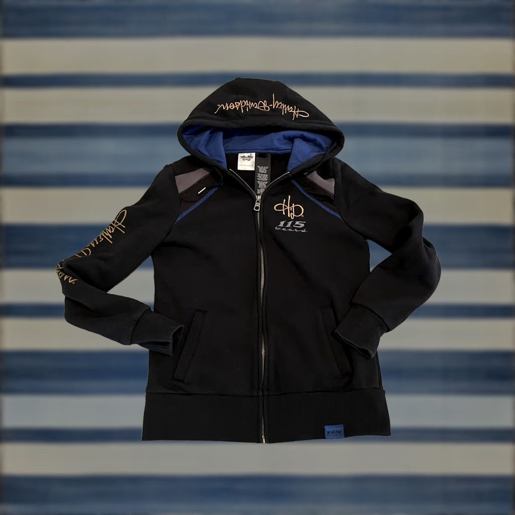 Harley Davidson Harley-Davidson Black Full Zip Hoodie Sweater 115 Years Eagle Size Small Womens Hoodie Zip Black 115 Years Harley-Davidson Shirt? Size S / US 4 / IT 40 - 1 Thumbnail