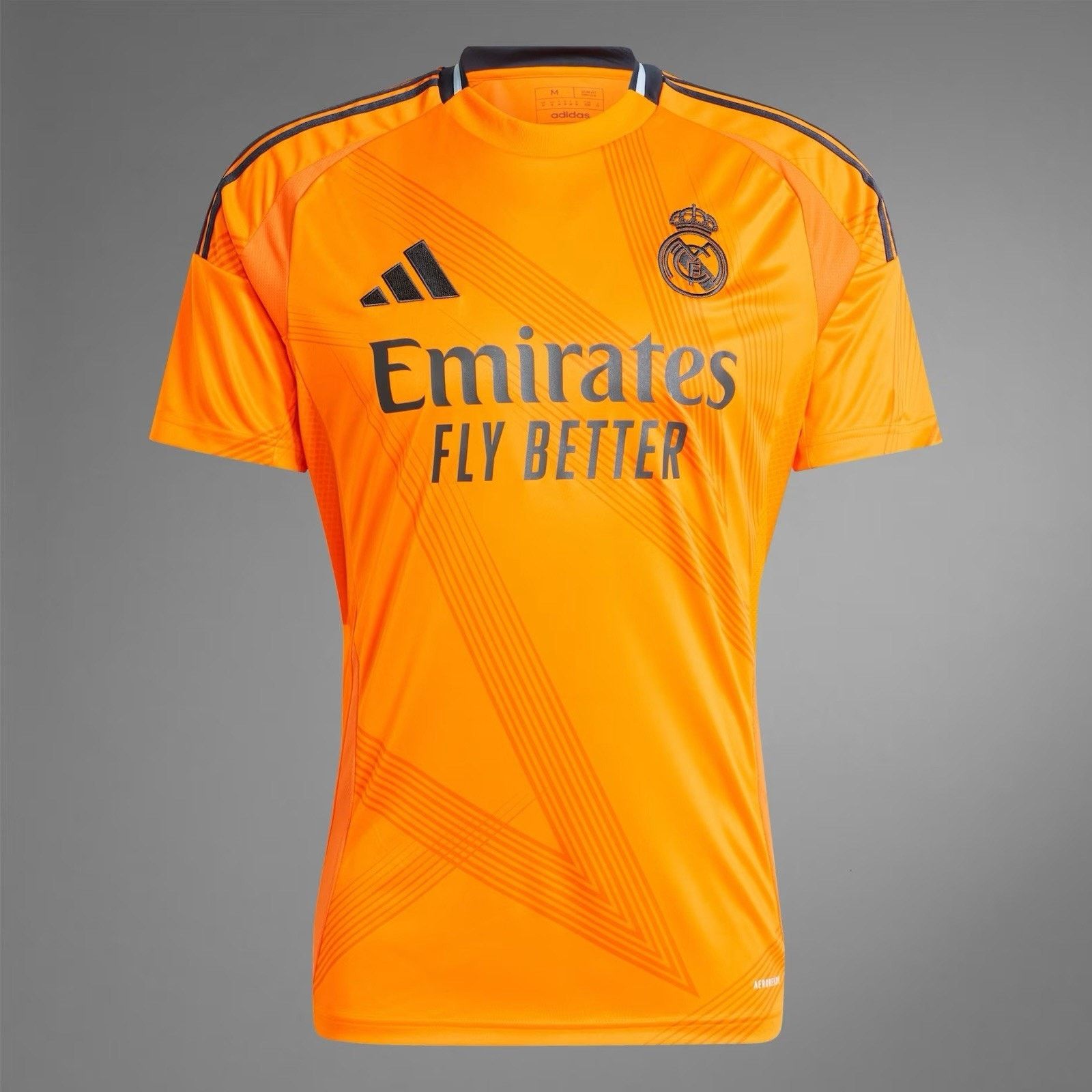 Adidas Adidas 2024/25 Real Madrid Away Soccer Jersey Medium Orange Size US M / EU 48-50 / 2 - 1 Thumbnail