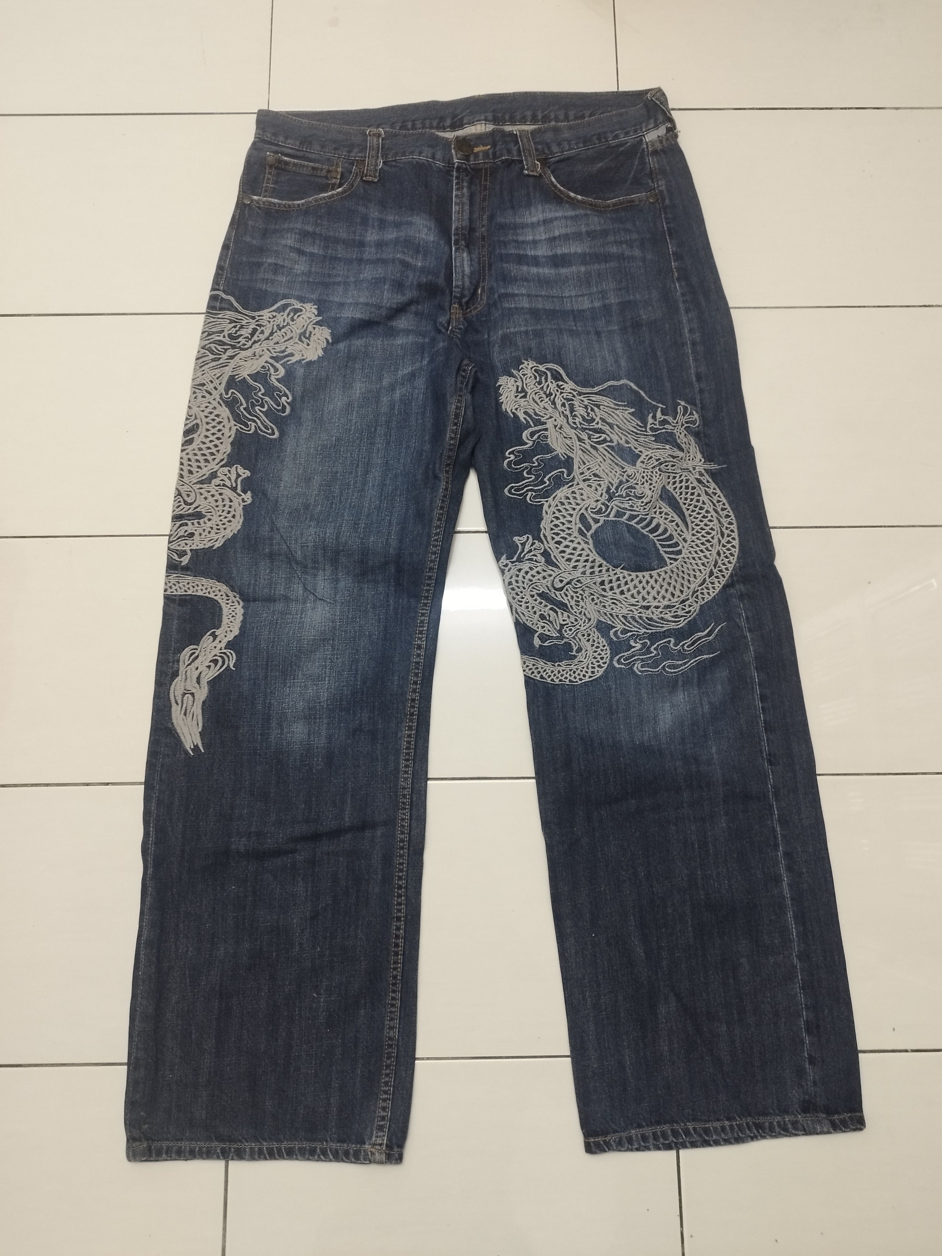 Japanese Brand JAPANESE BRAND DOUBLE DRAGON JEANS Size US 38 / EU 54 - 1 Thumbnail