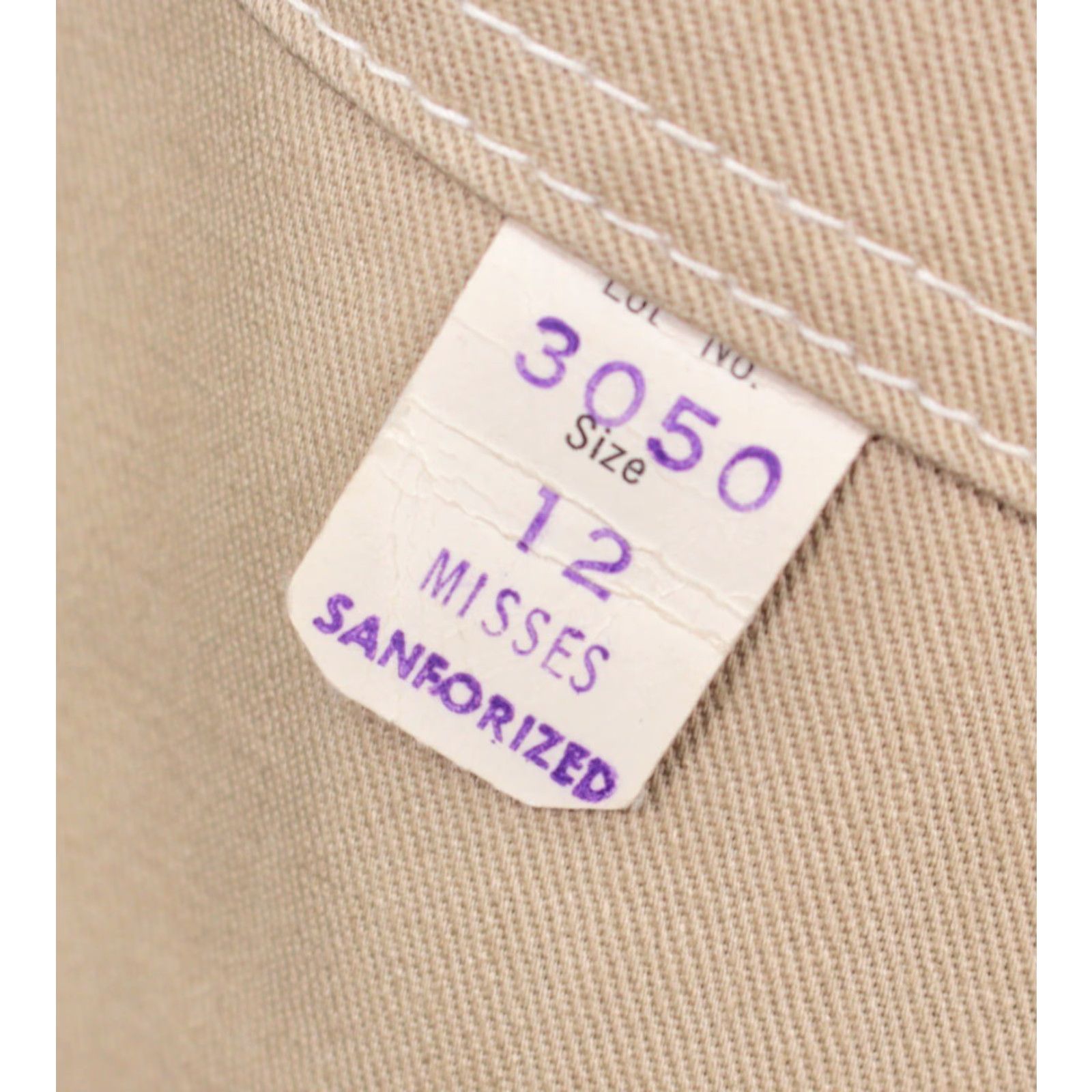 Vintage VTG 1950s NOS Capris / Pants Women's Beige 23" 12 50s Dungarattes Capris / Pants Mens? Womens Size 40" / US 18 - 4 Thumbnail