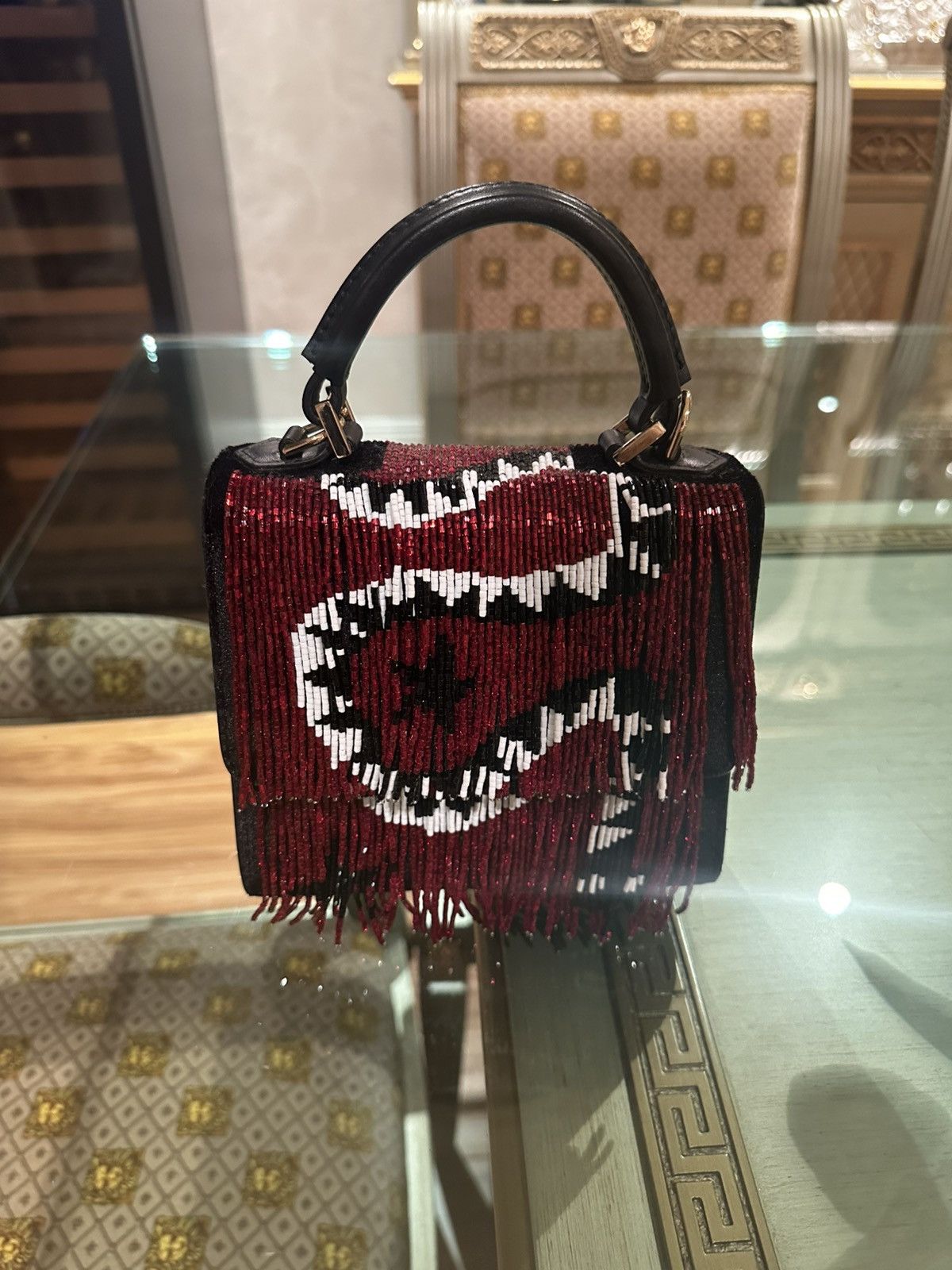 Other Les Petits Joueurs Black mini Bag Size ONE SIZE - 1 Thumbnail