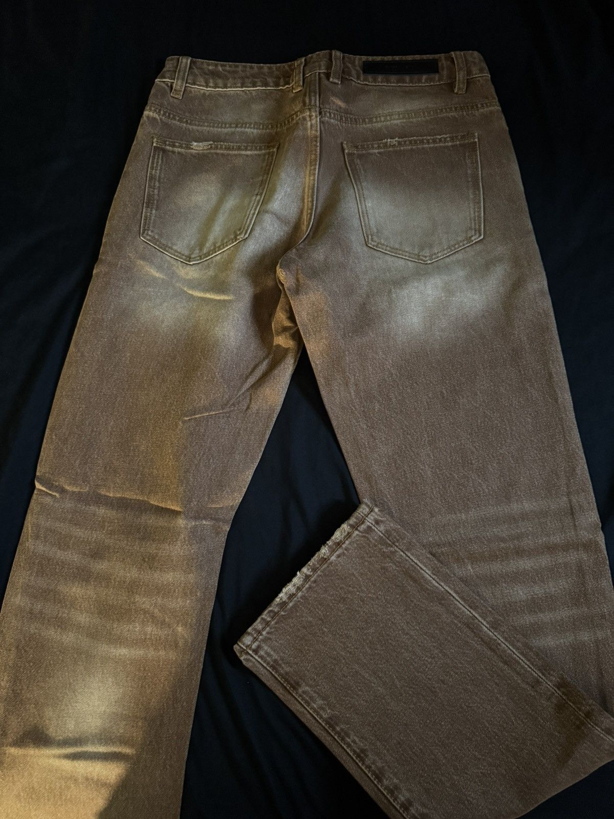 Embellish Embellish Rust Brown Jeans Size US 30 / EU 46 - 3 Thumbnail