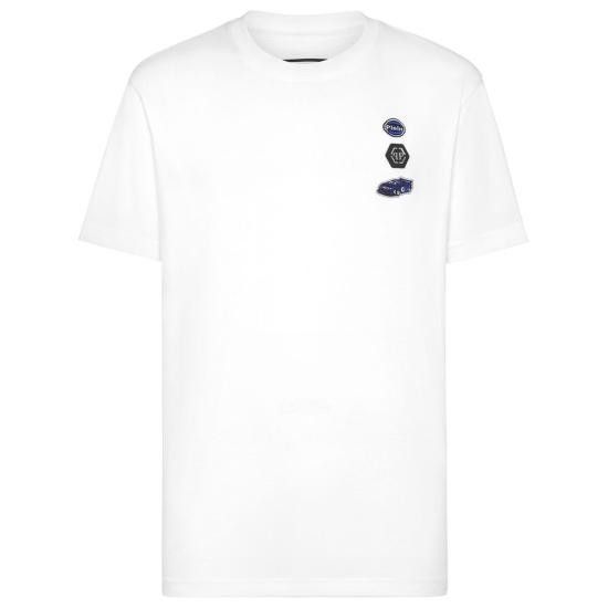 Philipp Plein PHILIPP PLEIN Men T-Shirts MTK8165 PJY002N 01 WHITE Size US XL / EU 56 / 4 - 1 Thumbnail