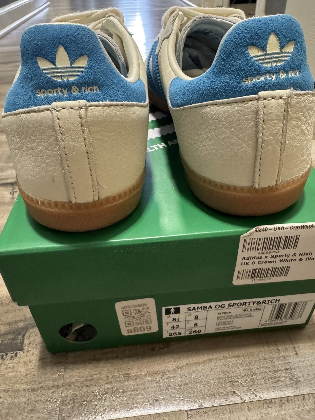Adidas Samba OG Sporty & Rich Size US 8.5 / EU 41-42 - 5 Thumbnail